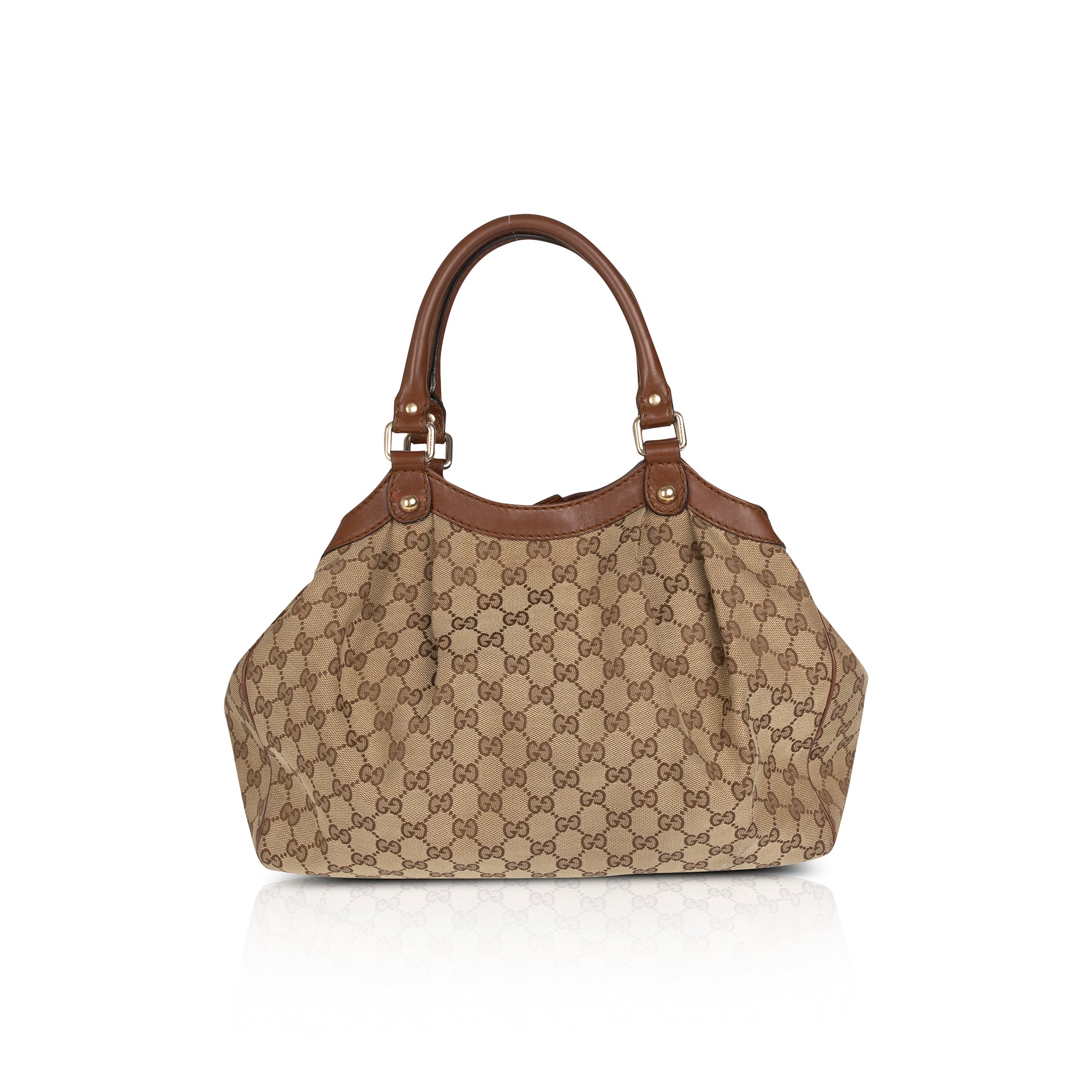 Gucci Medium GG Canvas Sukey Tote