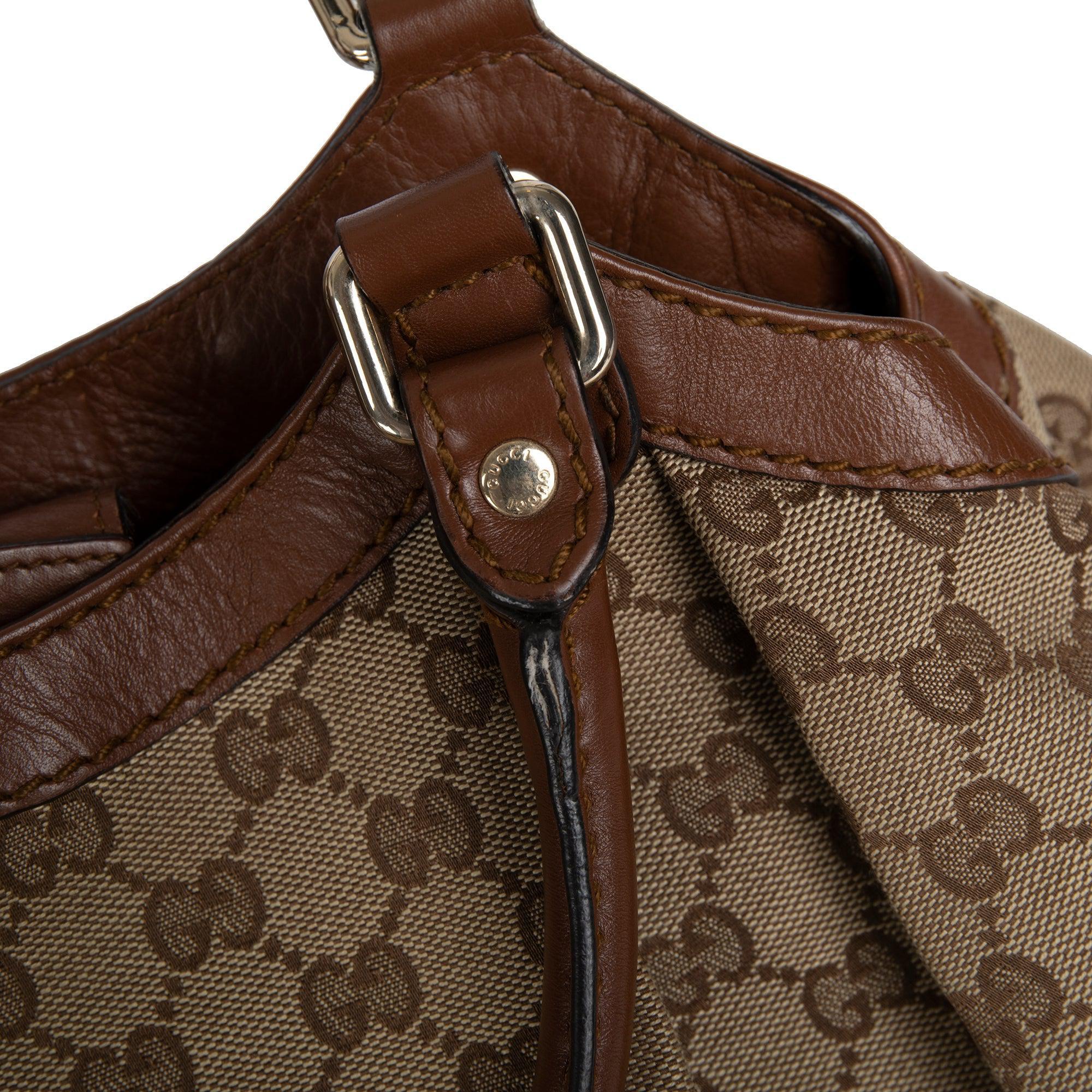 Gucci Medium GG Canvas Sukey Tote