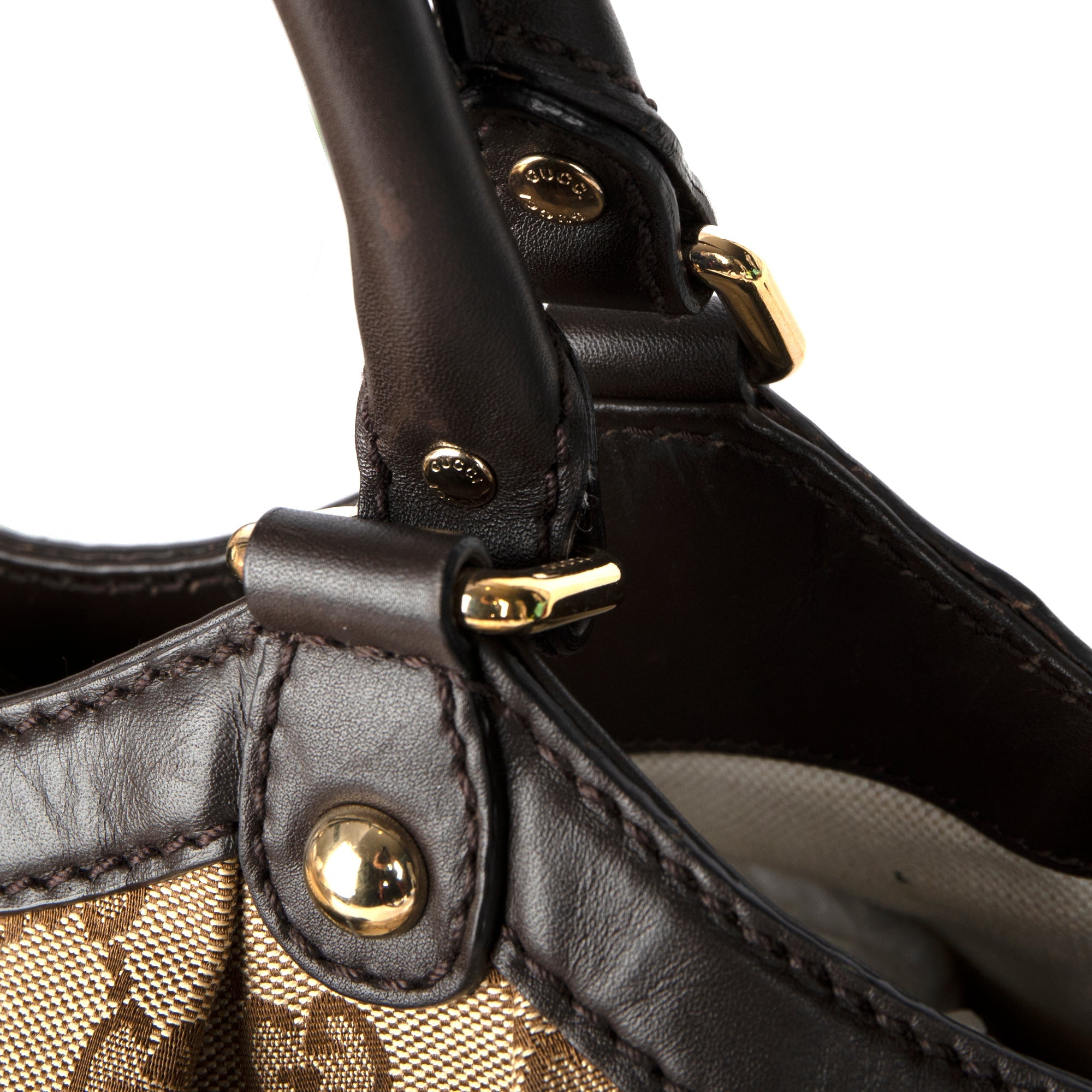 Gucci Medium GG Canvas Sukey Tote