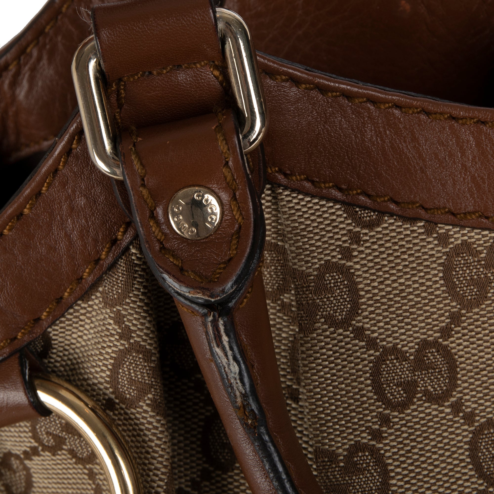 Gucci Medium GG Canvas Sukey Tote