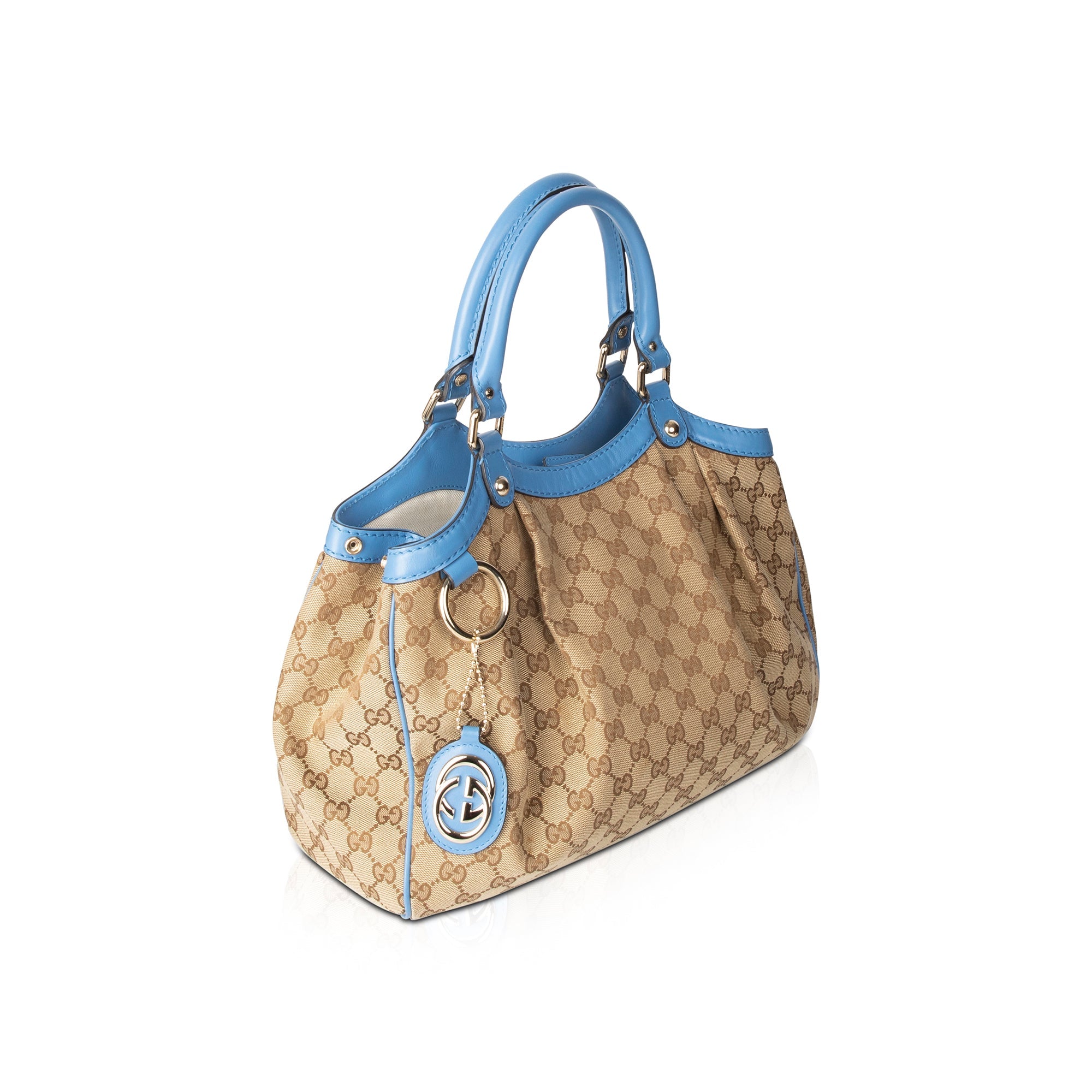 Gucci Medium GG Canvas Sukey Tote w/ Box