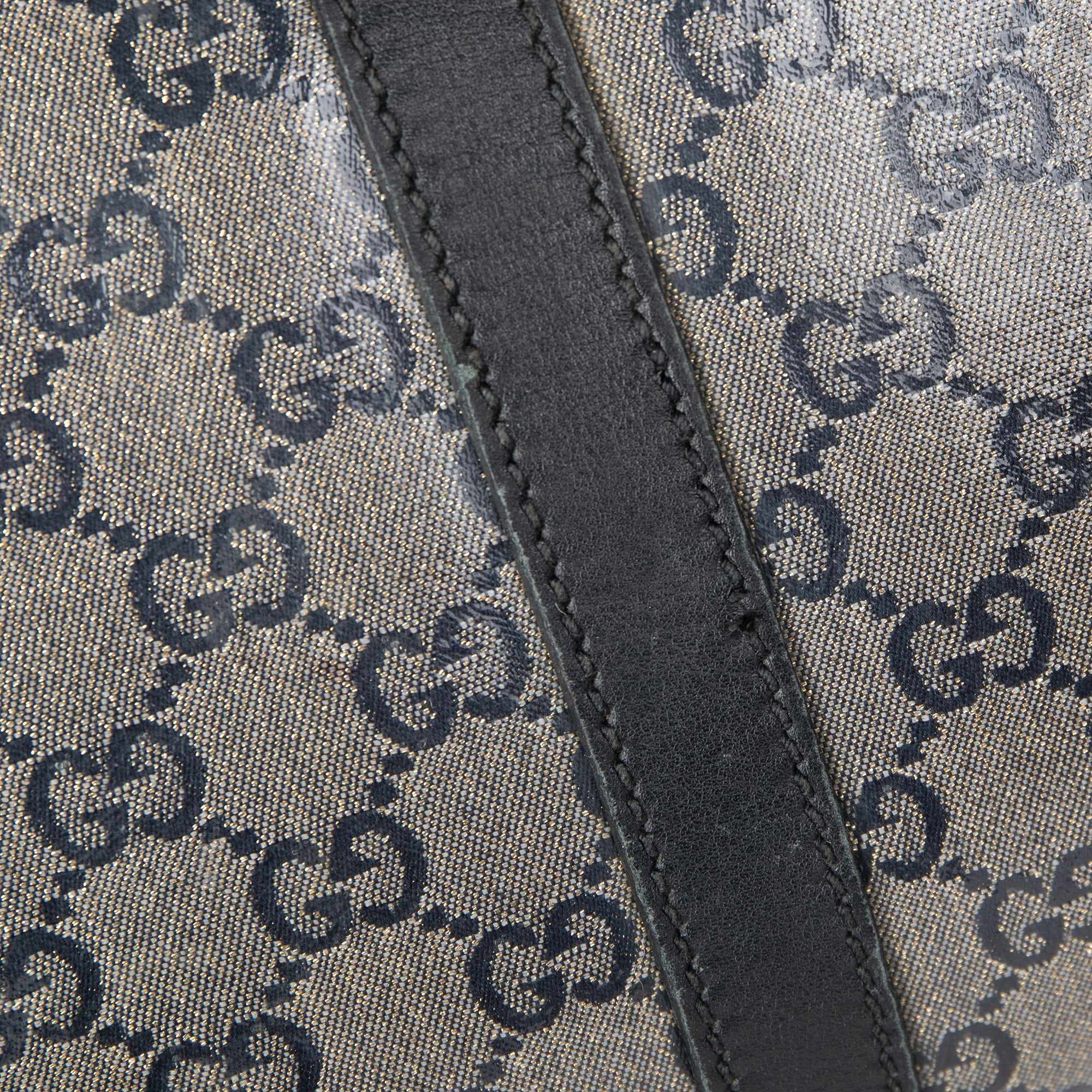 Gucci Medium GG Crystal Joy Boston Bag w/ Strap