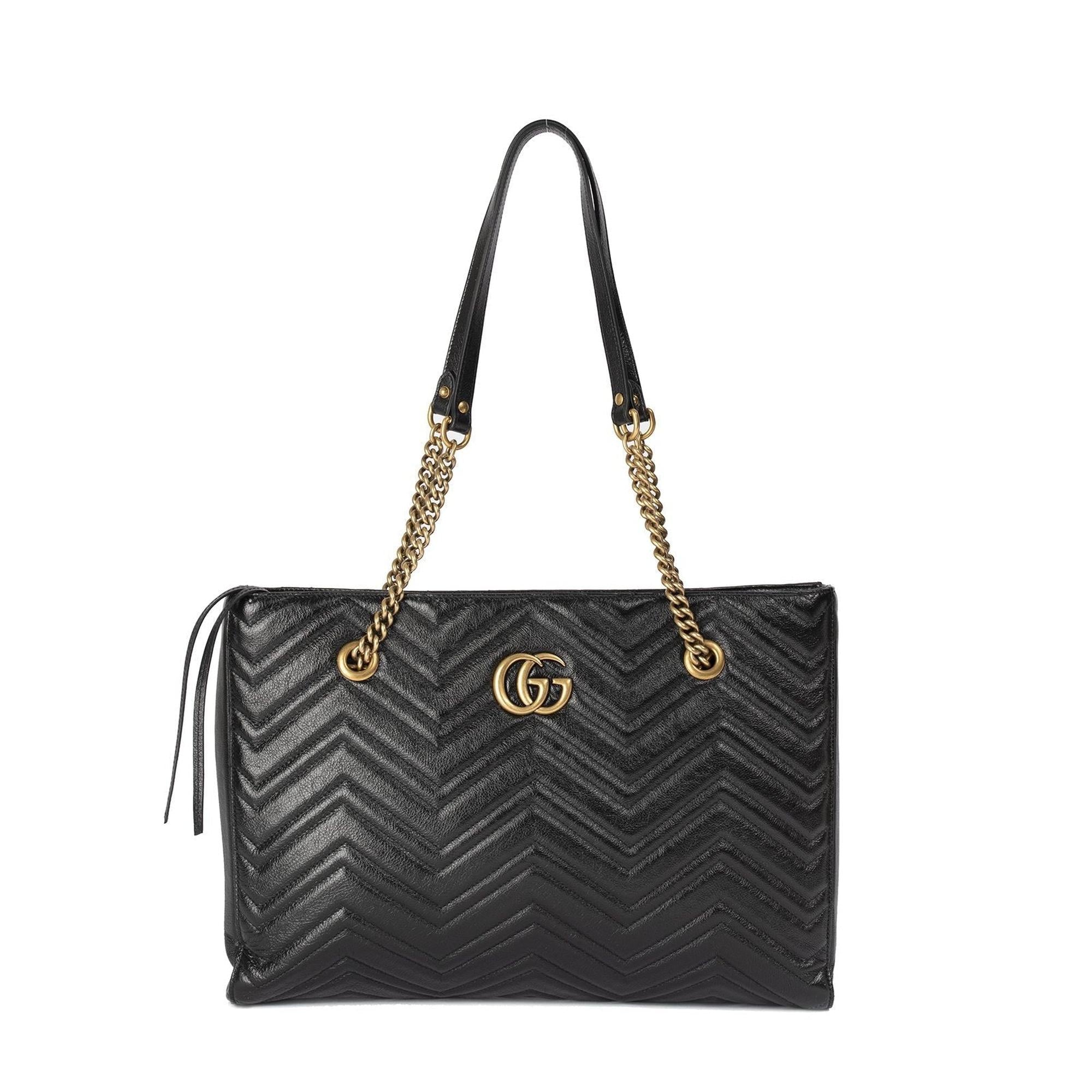 Gucci Medium GG Marmont Matelasse Tote