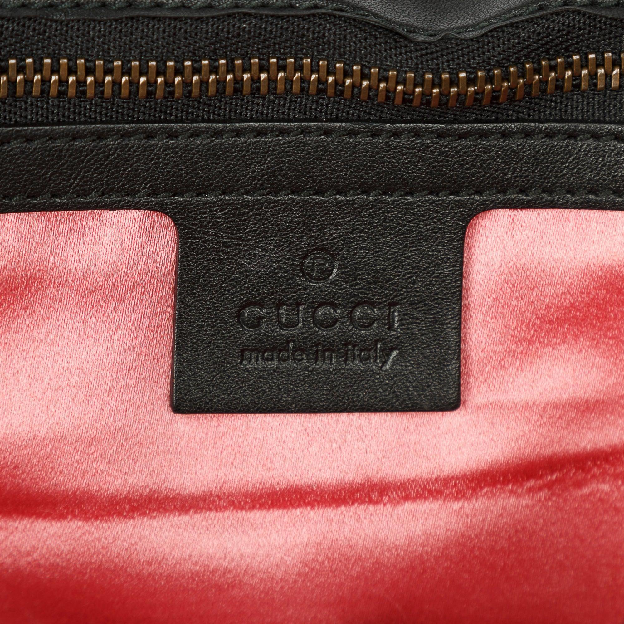 Gucci Medium GG Marmont Matelasse Velvet Loved Shoulder Bag