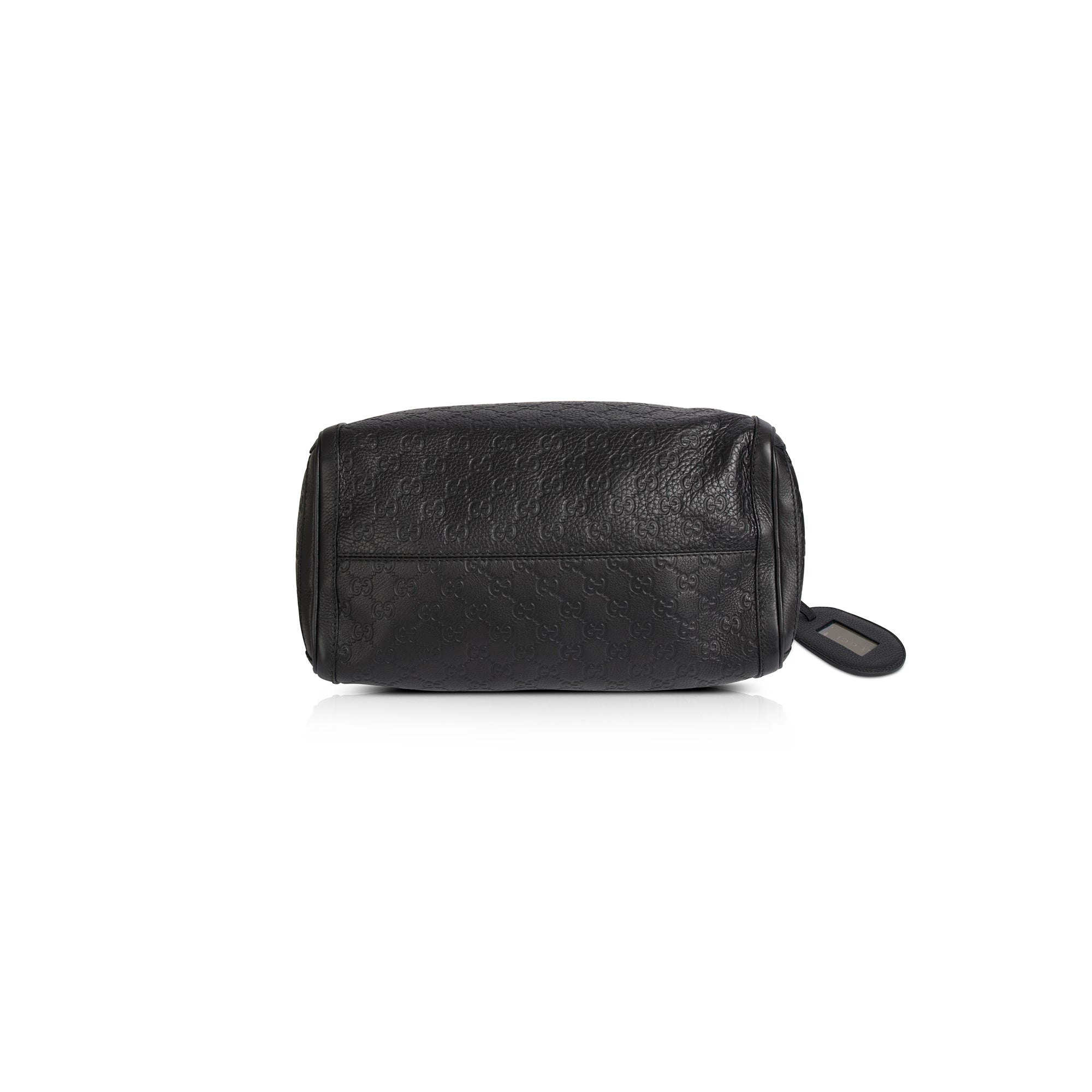 Gucci Medium GG Signature Leather Techno Boston Bag