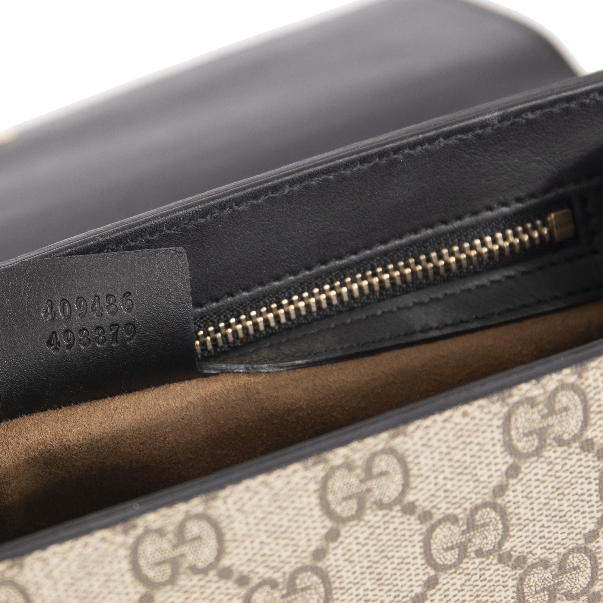 Gucci Medium GG Supreme Padlock Shoulder Bag