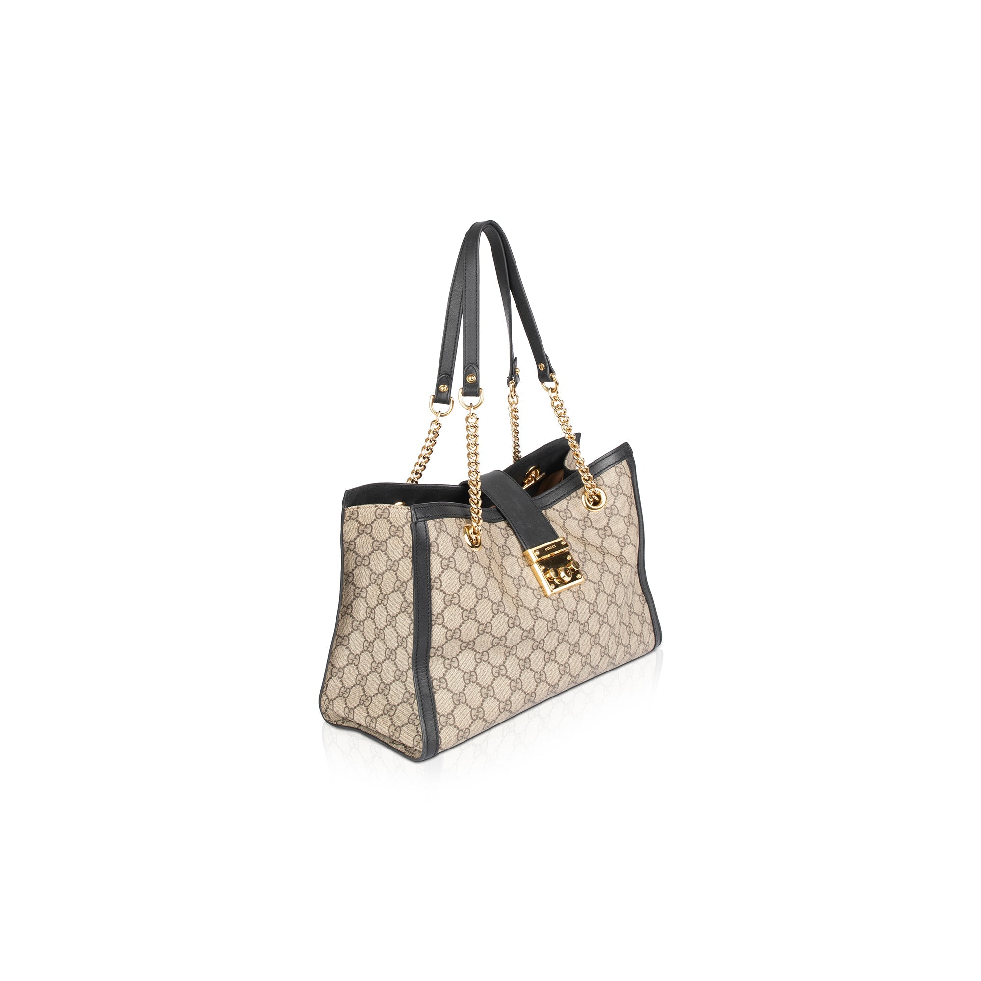 Gucci Medium GG Supreme Padlock Shoulder Bag – Oliver Jewellery