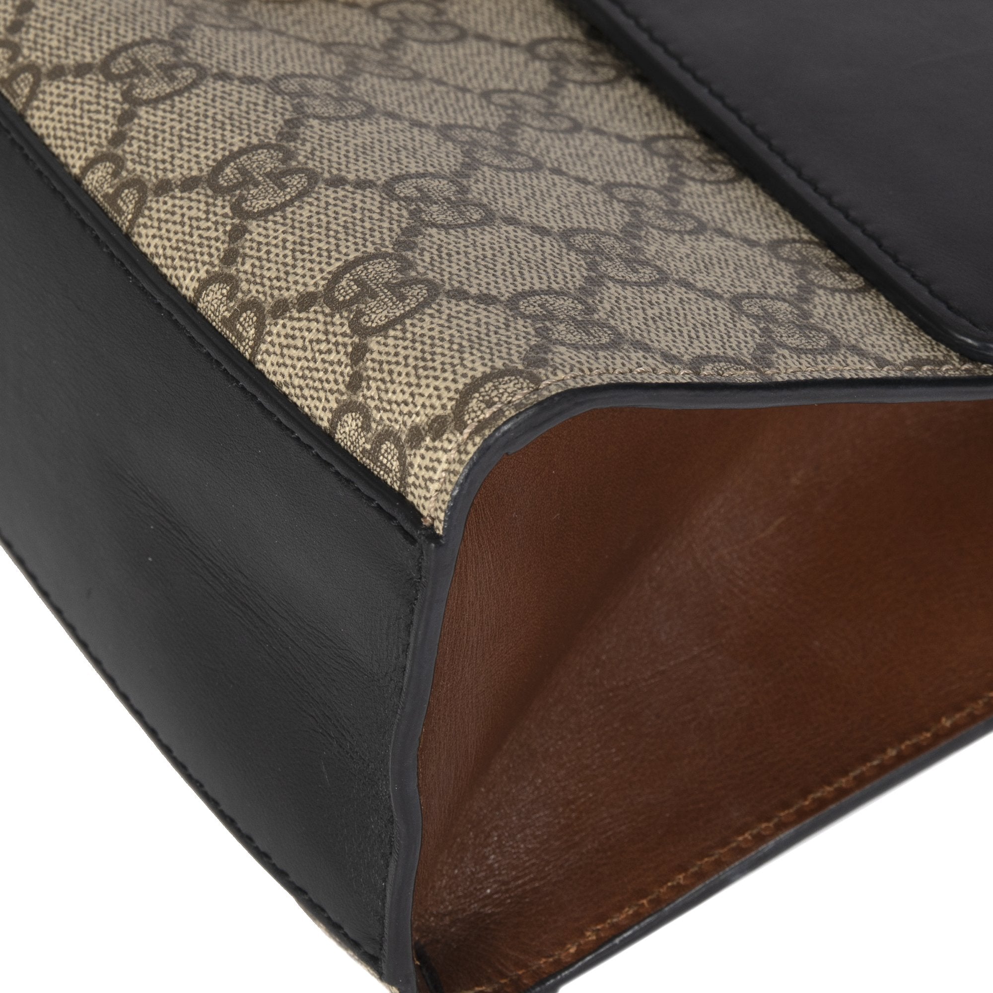 Gucci Medium GG Supreme Padlock Shoulder Bag