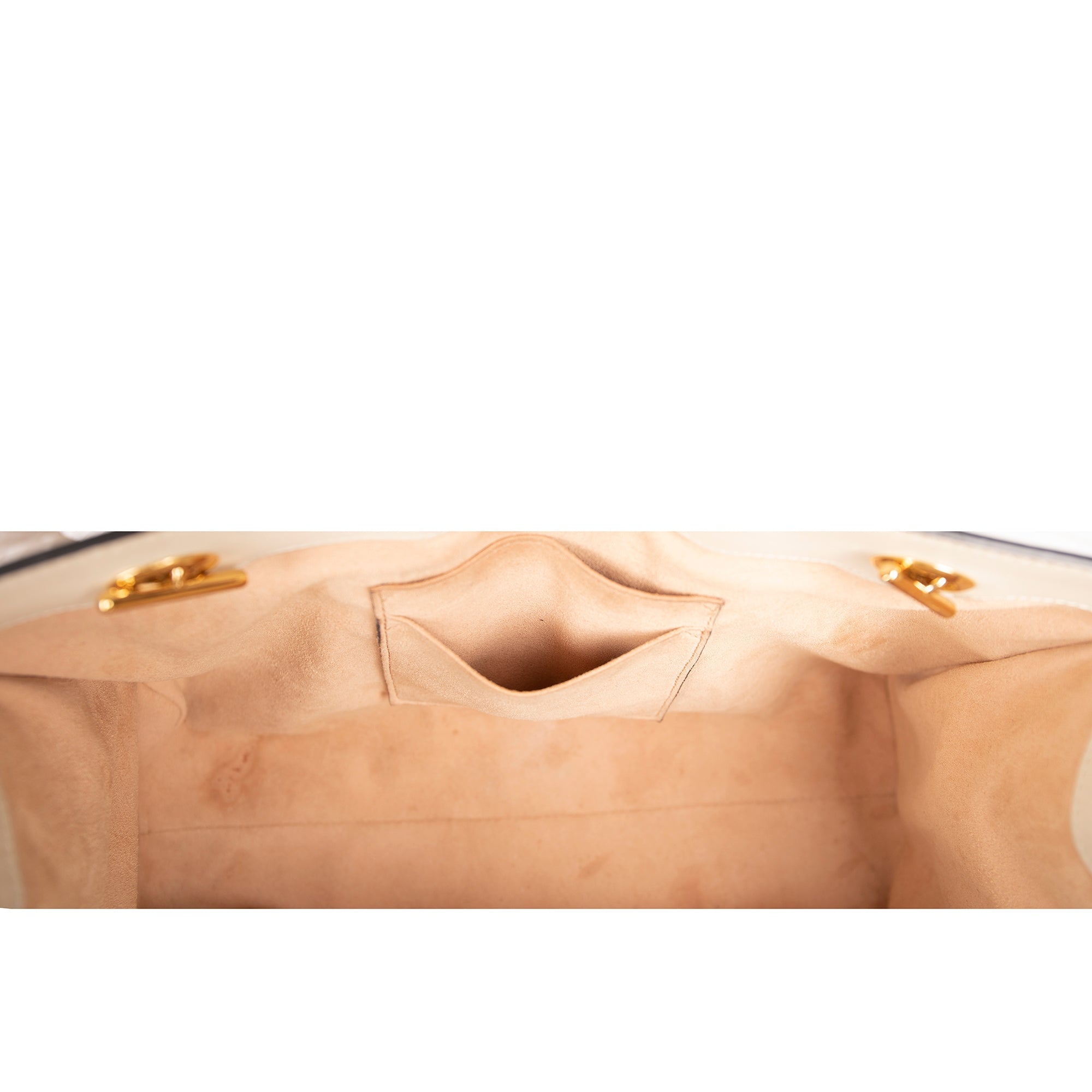 Gucci Medium GG Supreme Padlock Shoulder Bag w/ Box