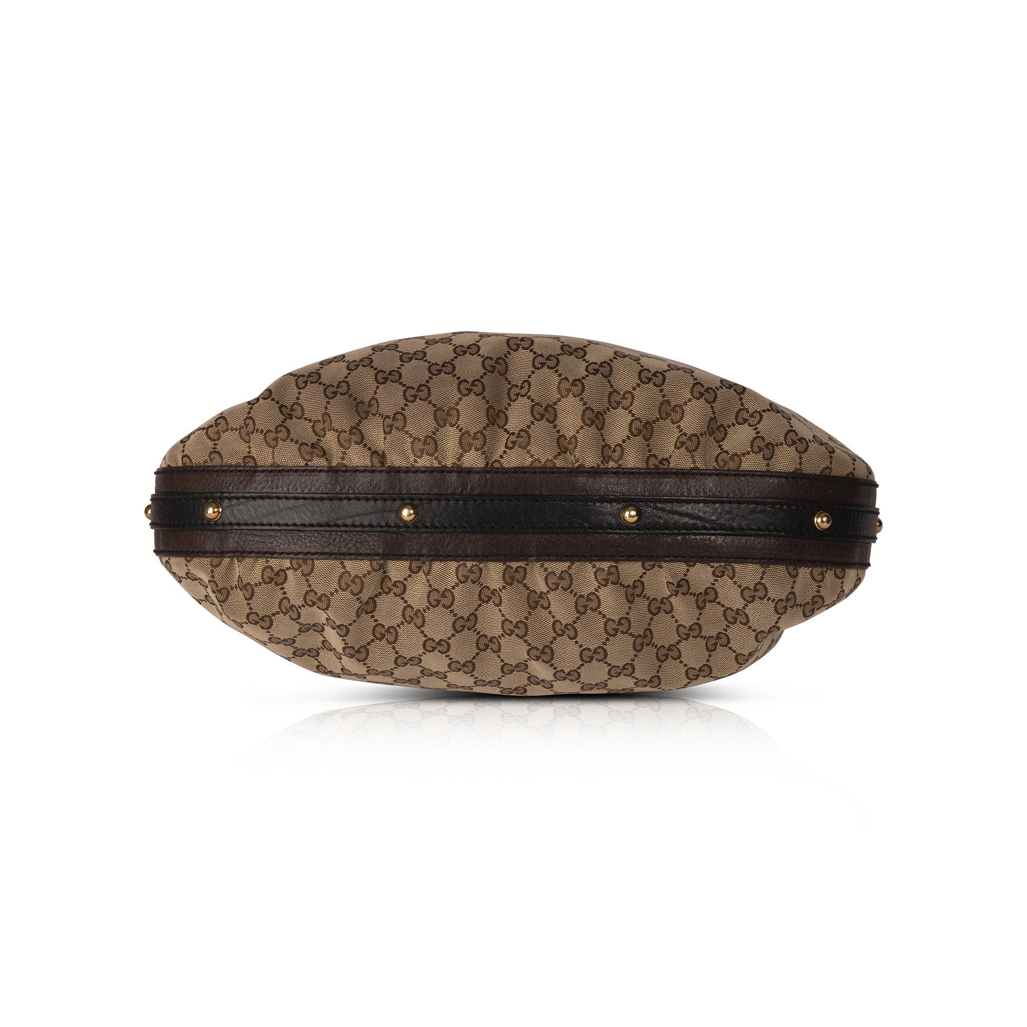 Gucci Medium Interlocking GG Canvas Hobo