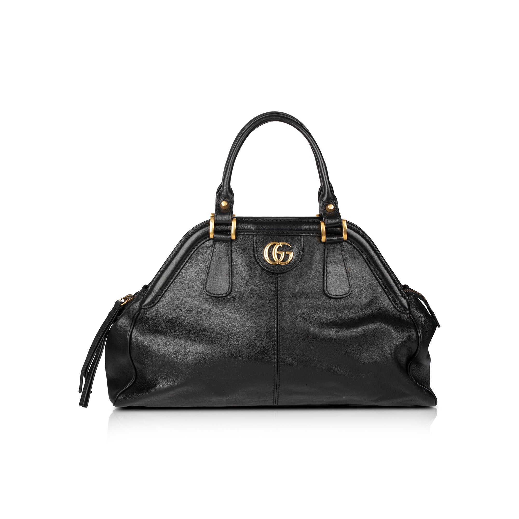Gucci Medium Re(Belle) Leather Top Handle Bag