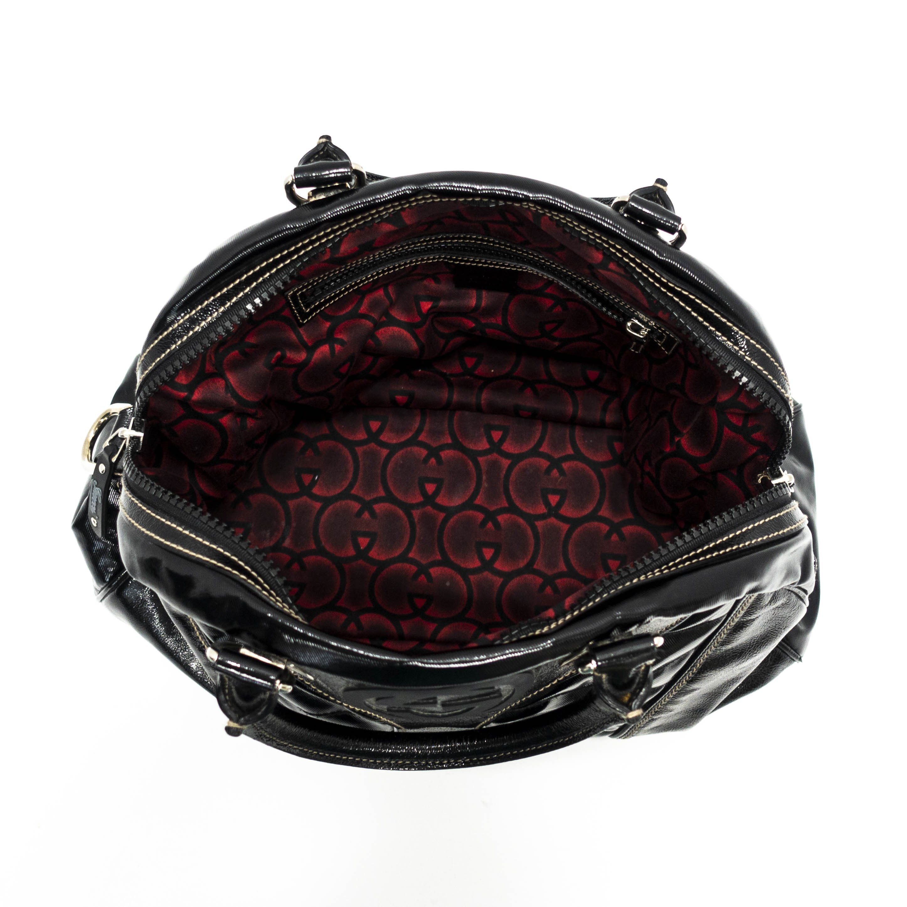 Gucci Medium Snow Glam Boston Bag