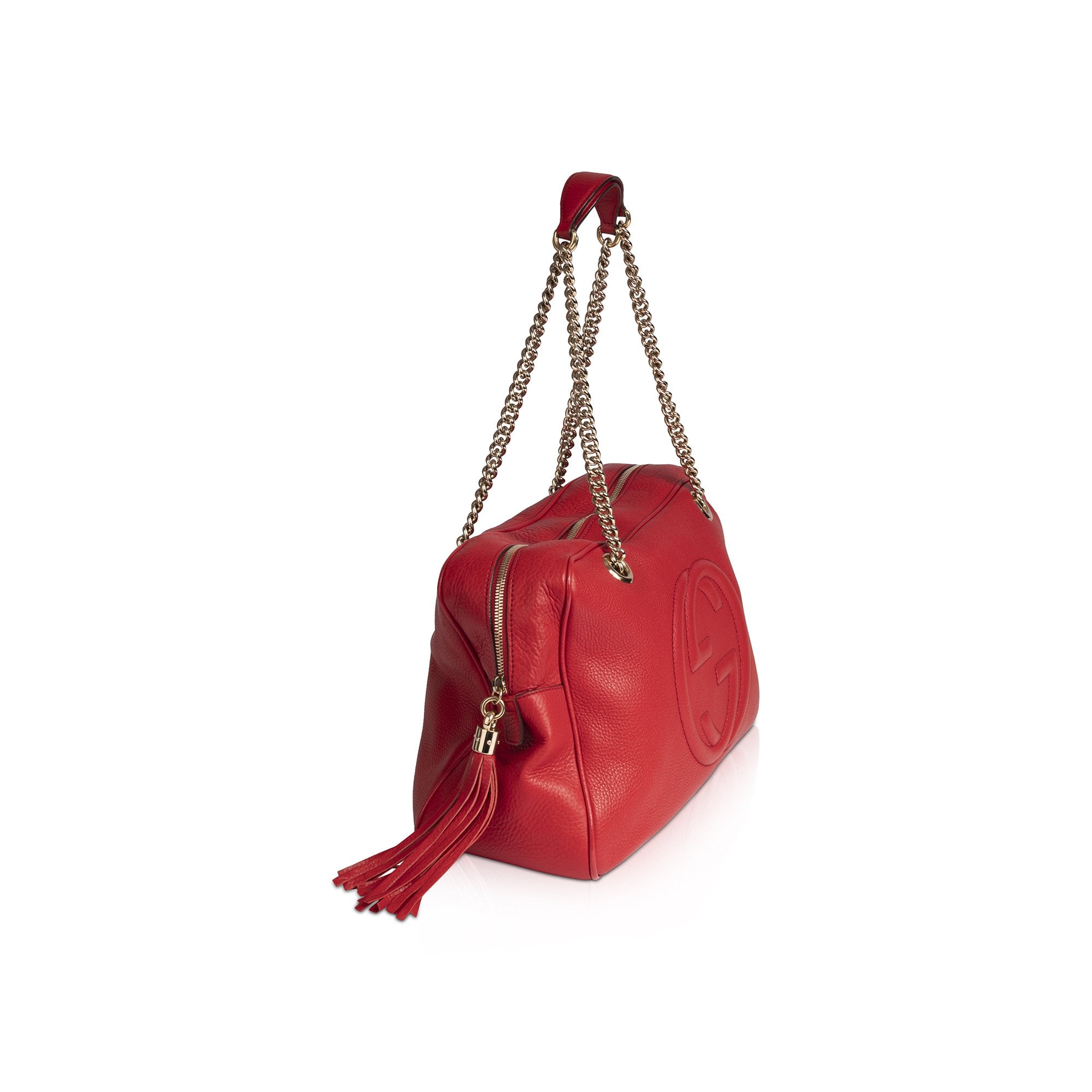Gucci Medium Soho Chain Zip Shoulder Bag – OLIVER'S