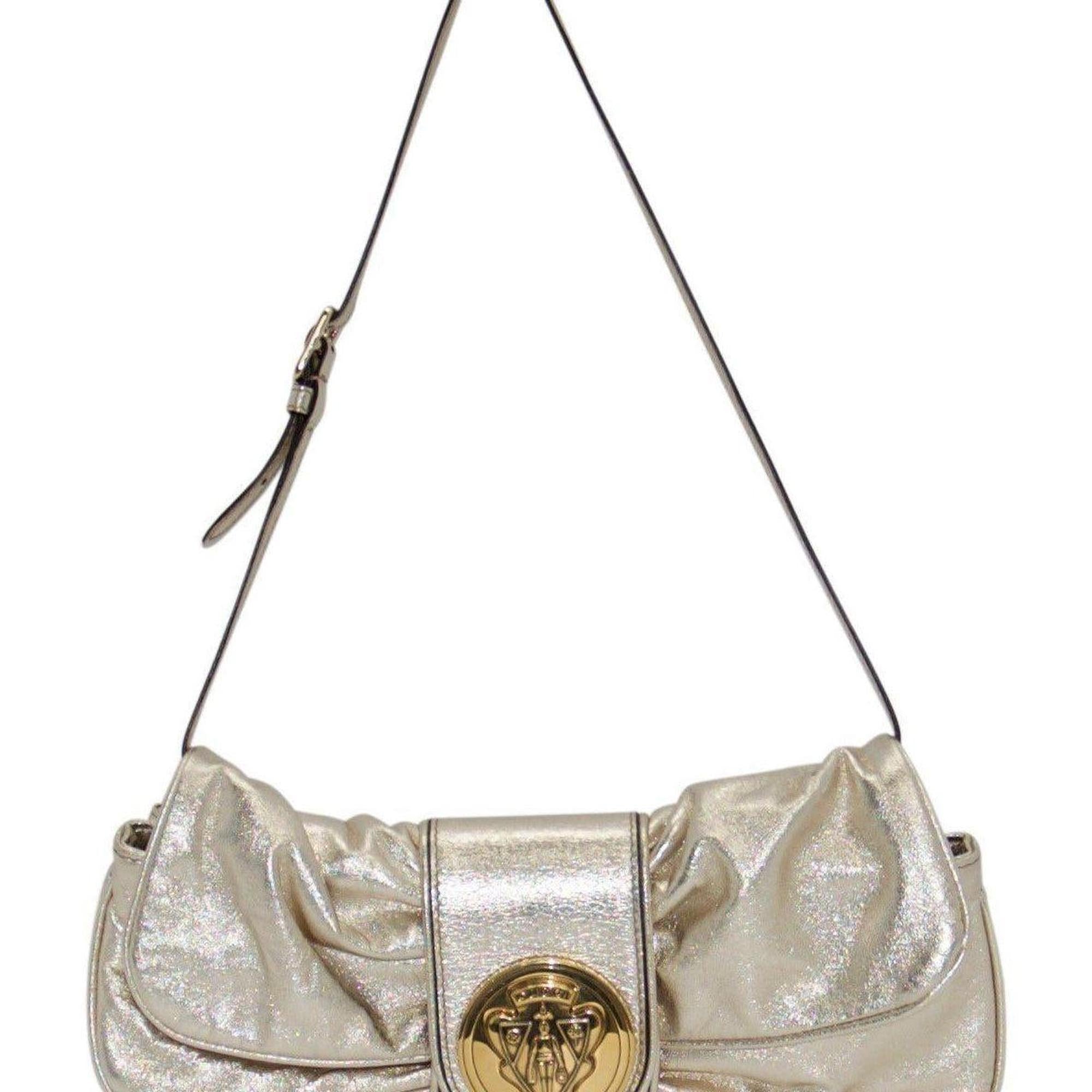 Gucci Metallic Gold Hysteria Clutch