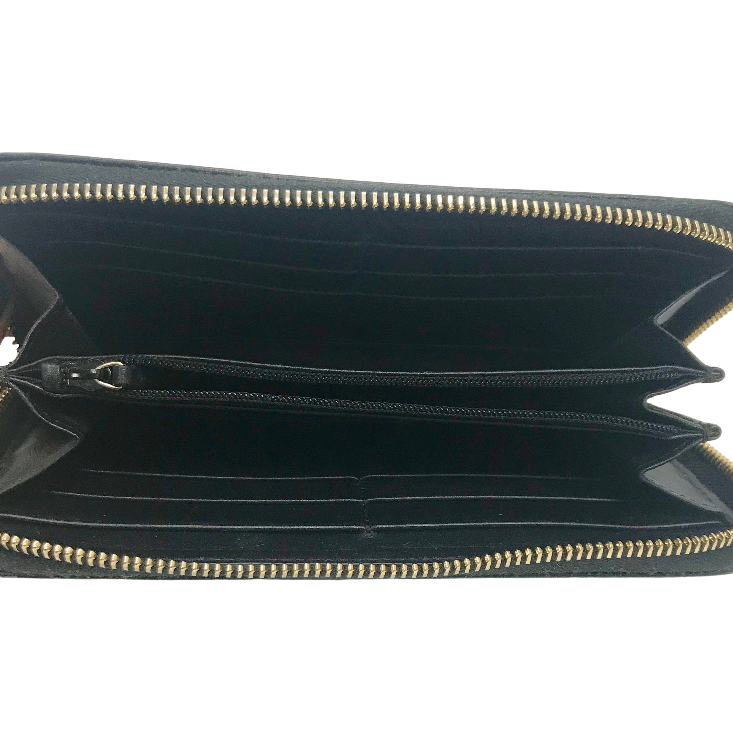 Gucci Micro Guccissima Zip Around Wallet