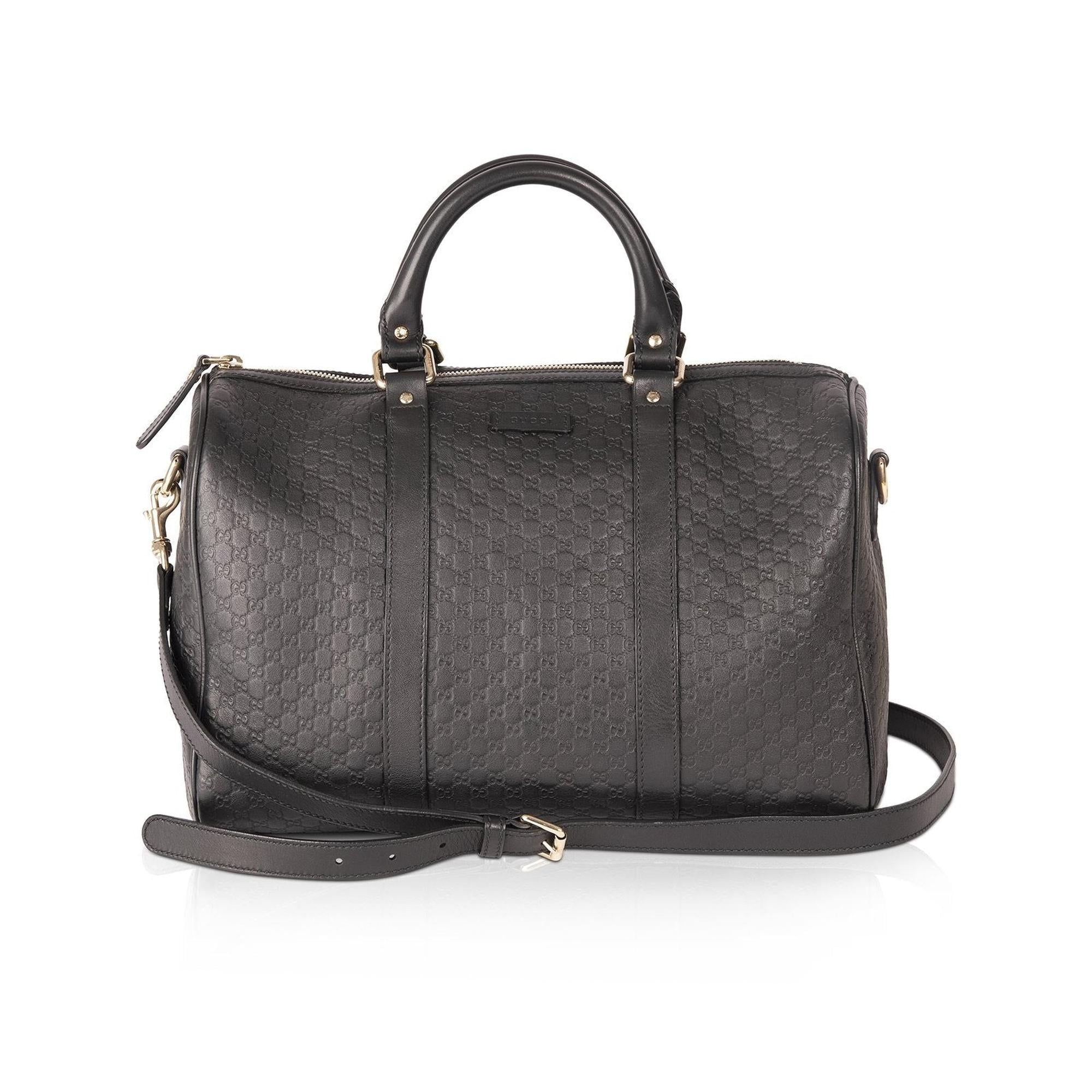 Gucci Microguccissima Boston Bag w/ Box