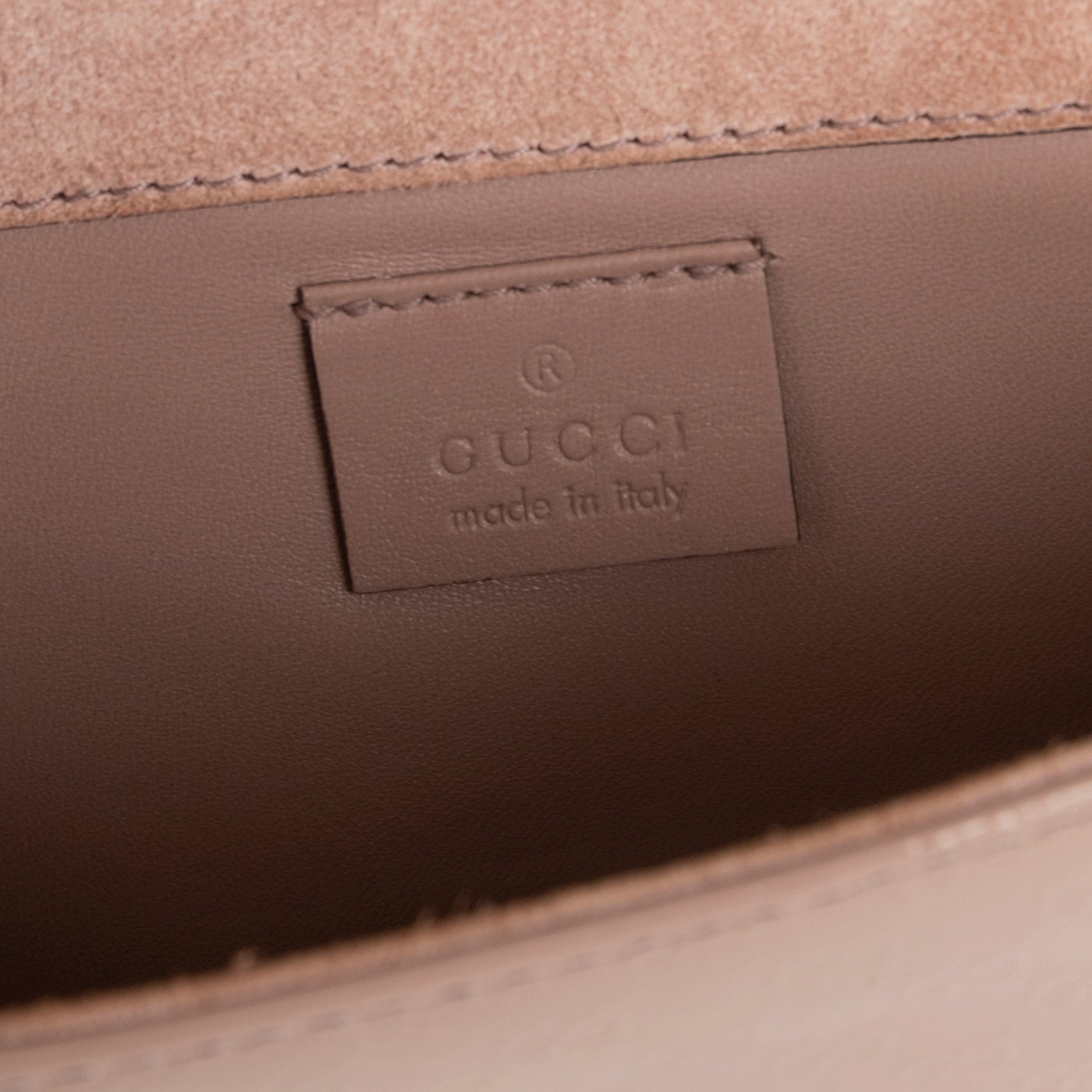 Gucci Microguccissima Patent Leather Broadway Clutch