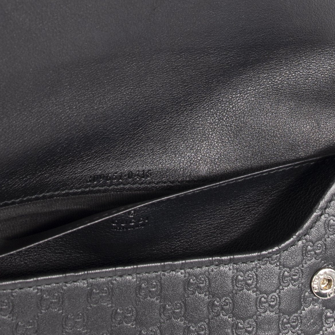 Gucci Microguccissima Travel Wristlet Wallet