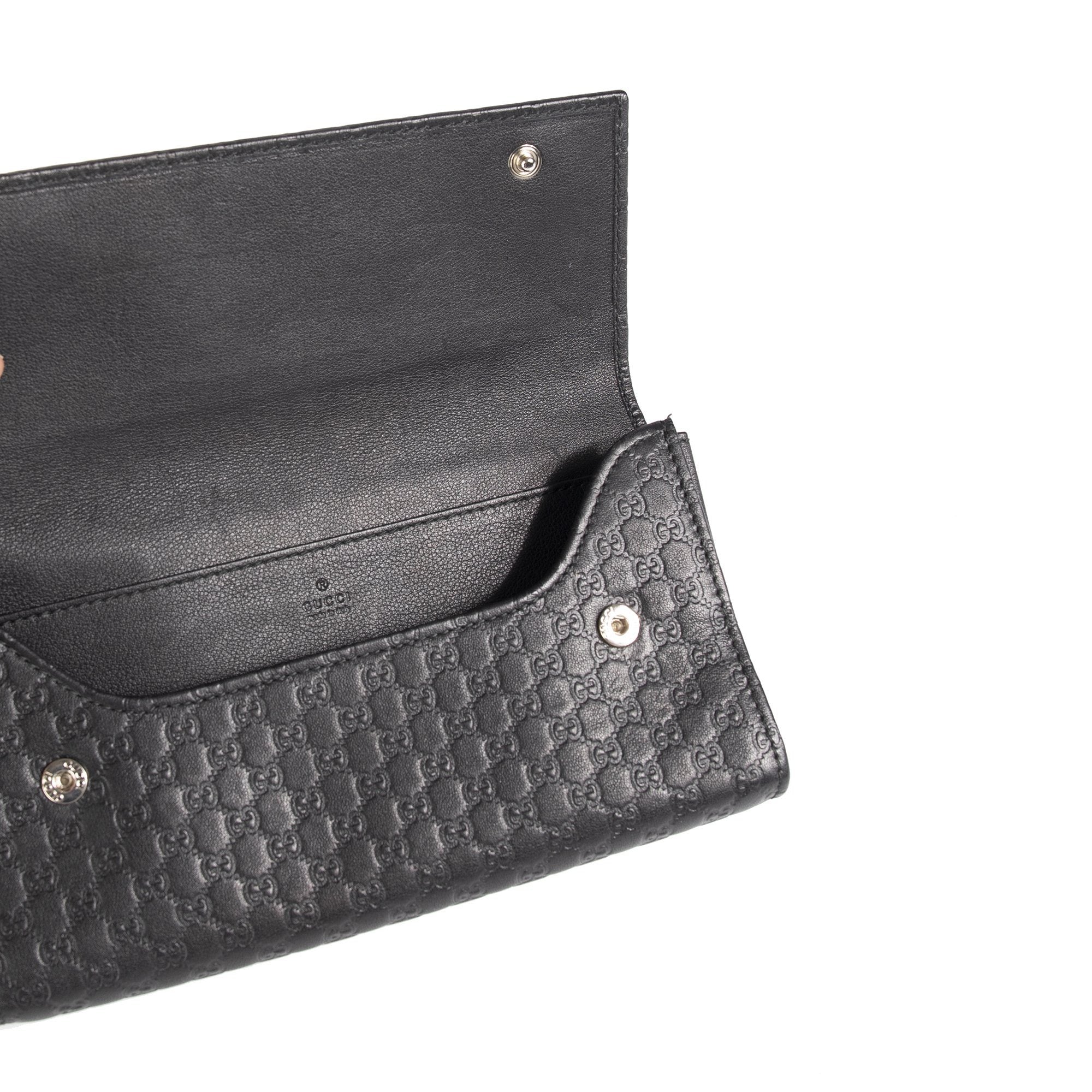 Gucci Microguccissima Travel Wristlet Wallet