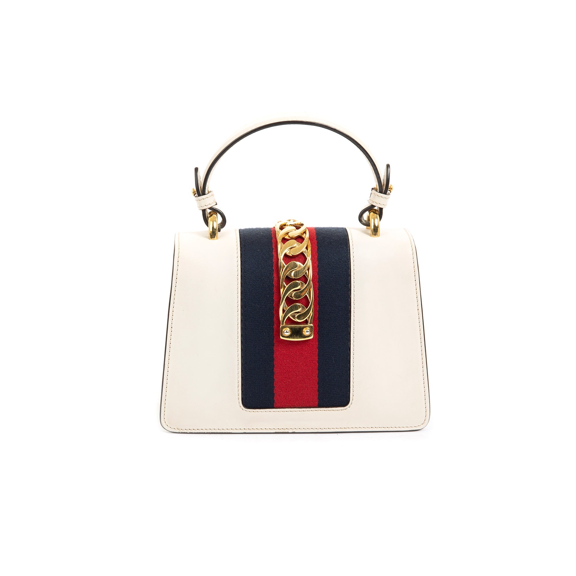 Gucci Mini Sylvie Handle Bag w/ Strap