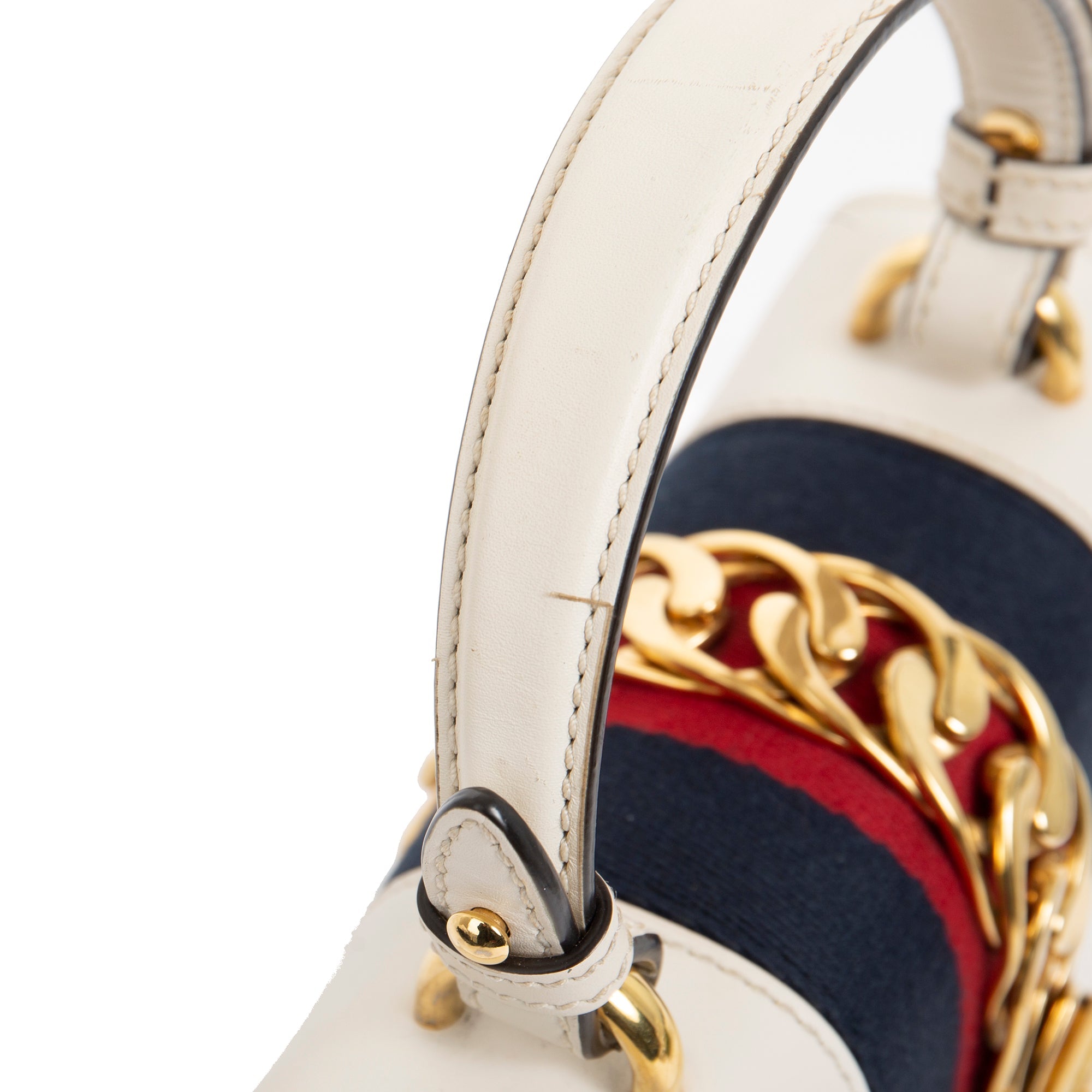 Gucci Mini Sylvie Handle Bag w/ Strap