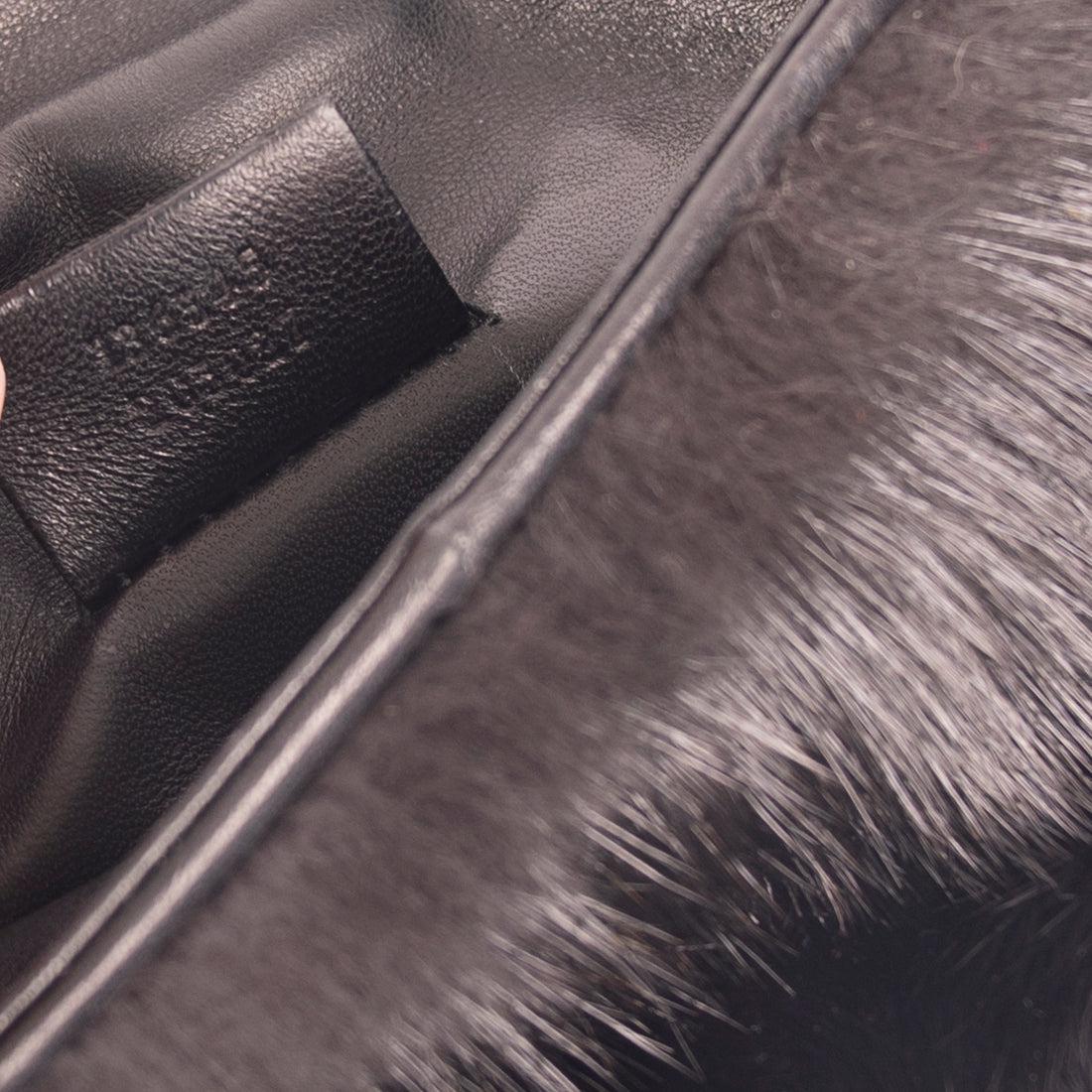 Gucci Mink Jewel Dragon Clutch w/ Box