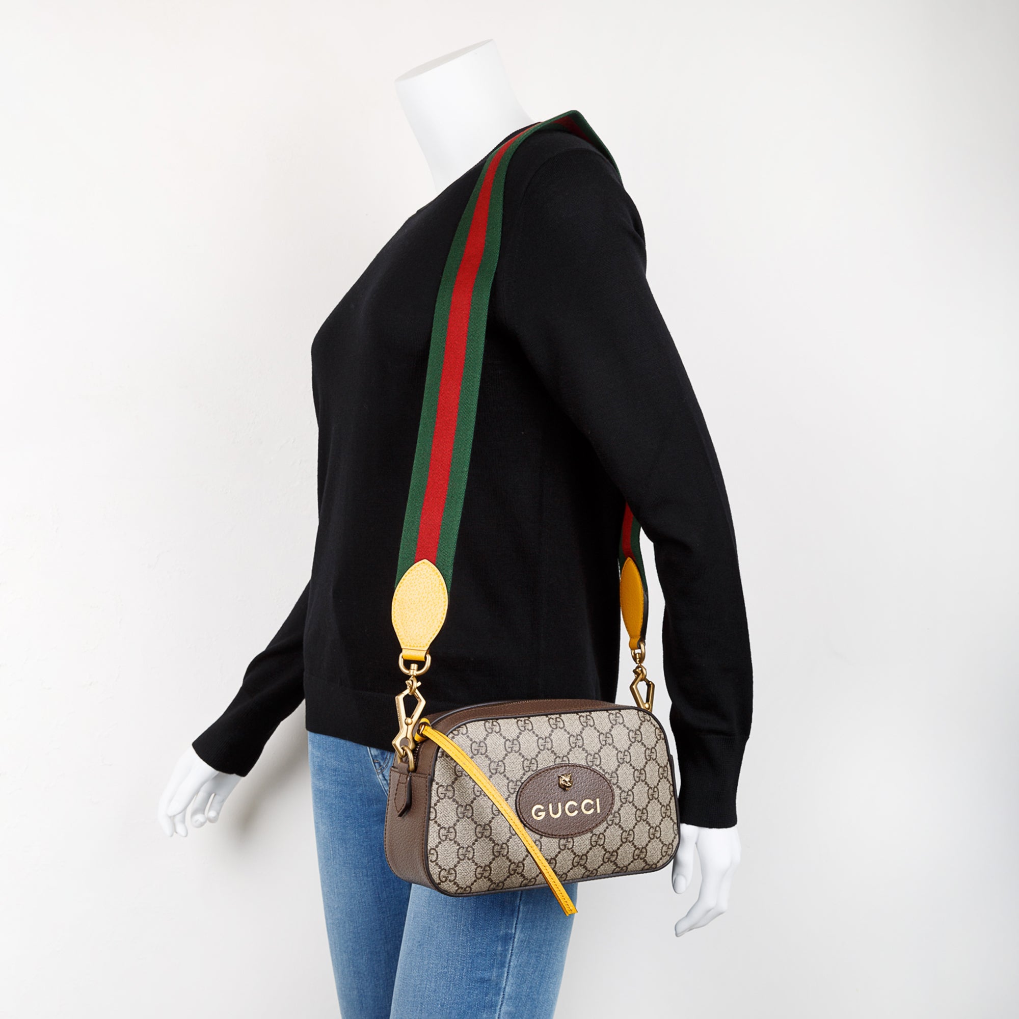 Gucci Neo Vintage GG Supreme Messenger Bag w/ Box