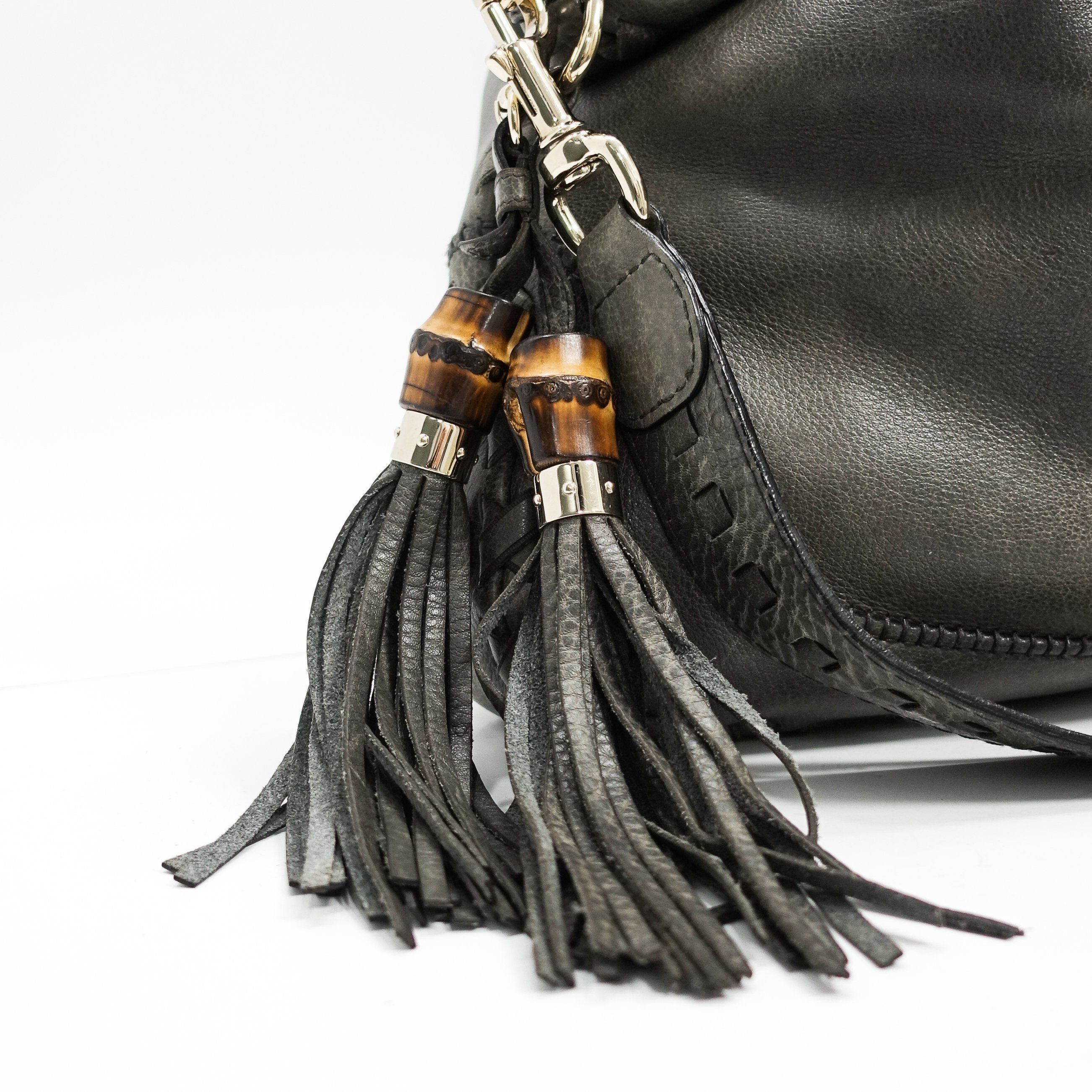 Gucci New Jackie Leather Shoulder Bag