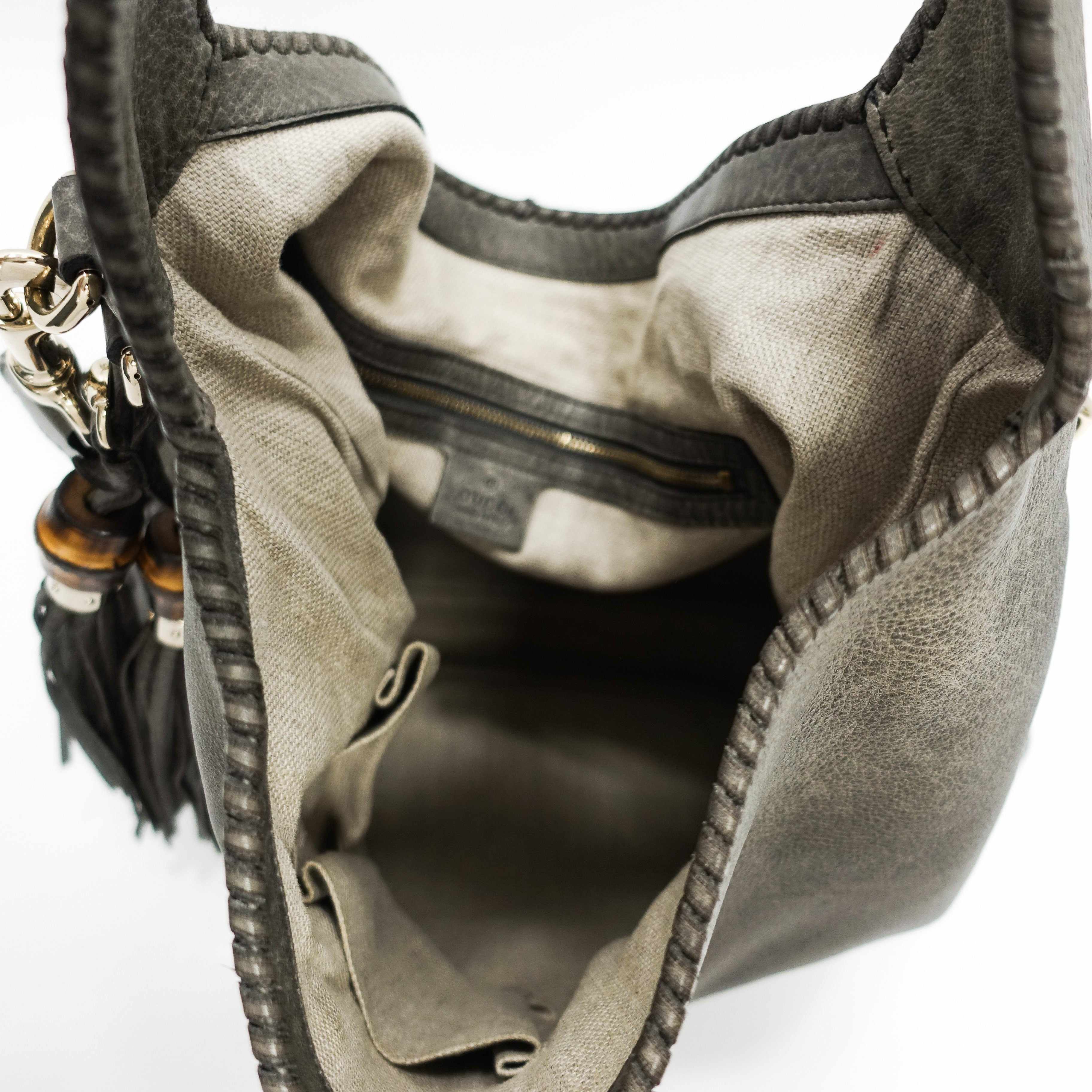 Gucci New Jackie Leather Shoulder Bag
