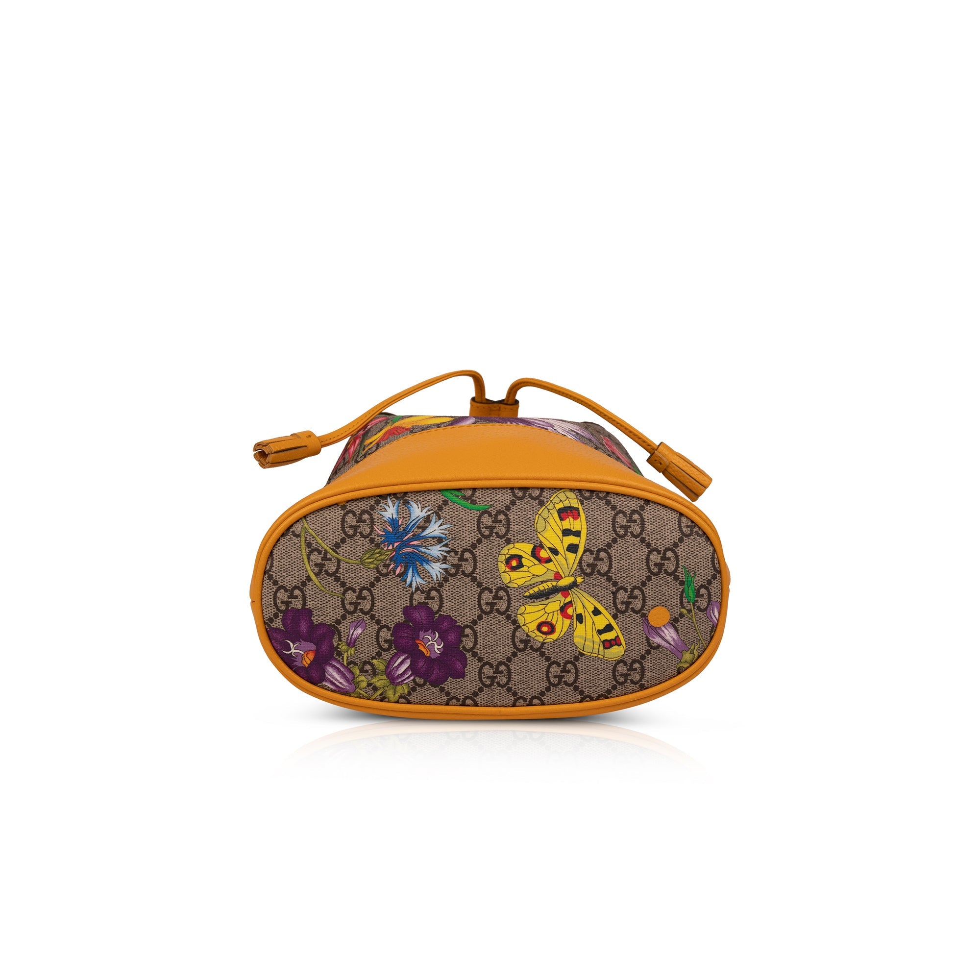 Gucci Ophidia GG Flora Small Bucket Bag