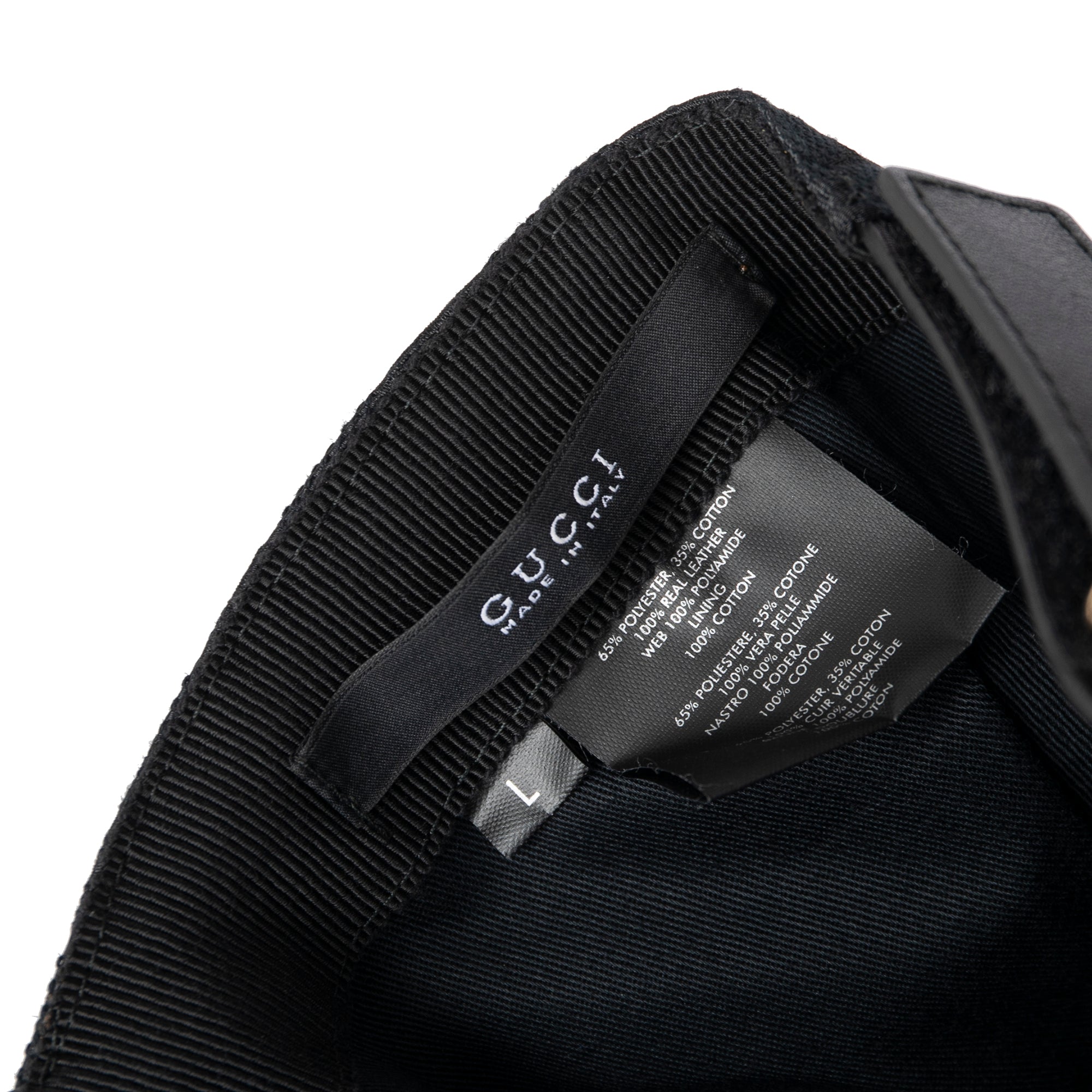 Gucci Original GG Canvas Baseball Hat with Web