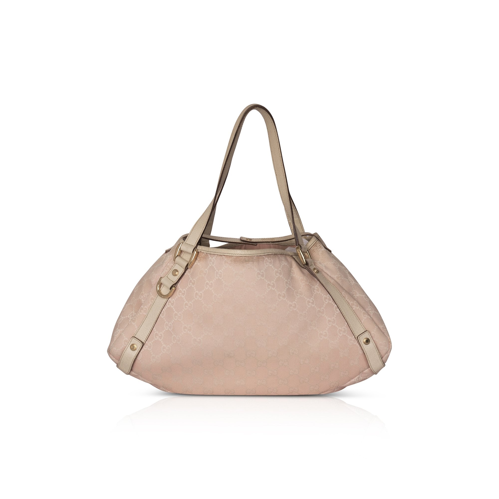 Gucci Pink Medium GG Canvas Abbey Shoulder Bag