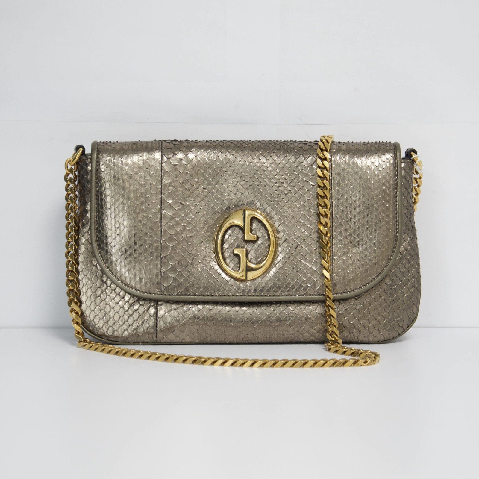 Gucci Python Flags Gucci Python 1973 Bag – OLIVER'S
