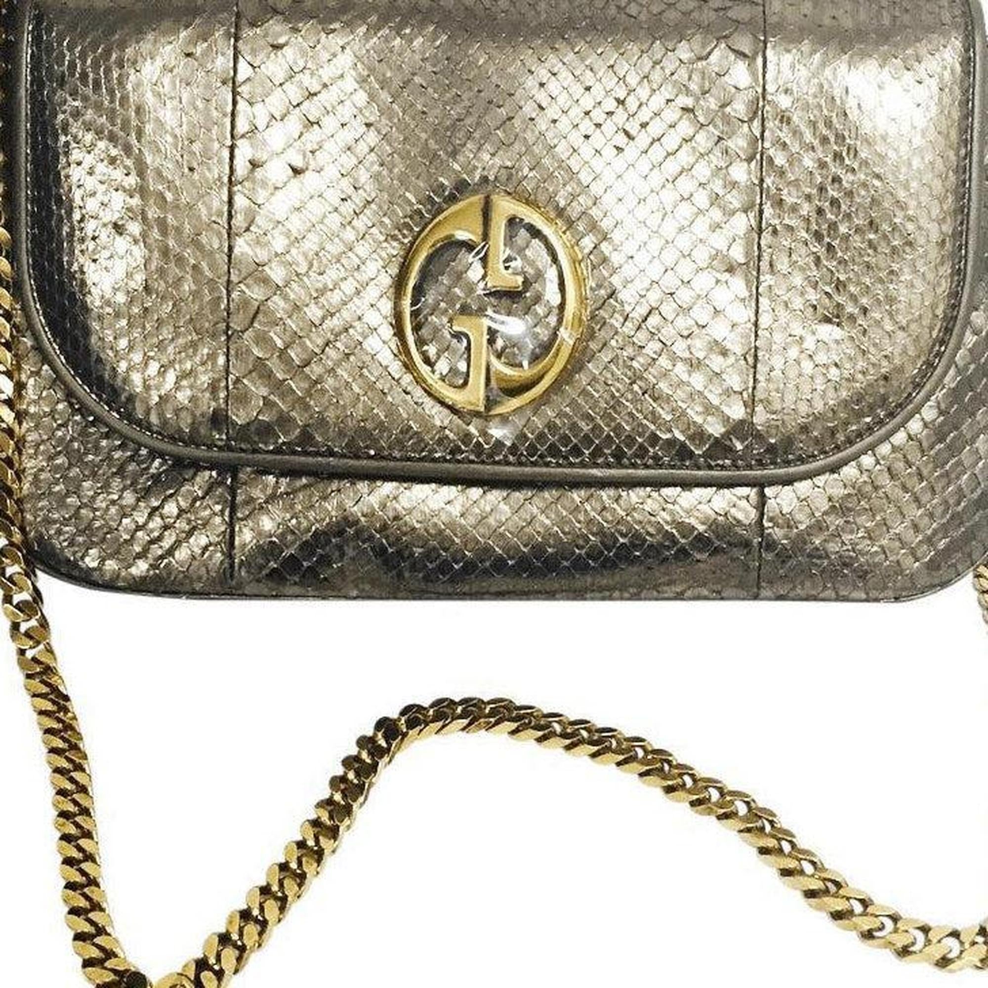 Gucci Python Fur Gucci Python 1973 Bag – OLIVER'S