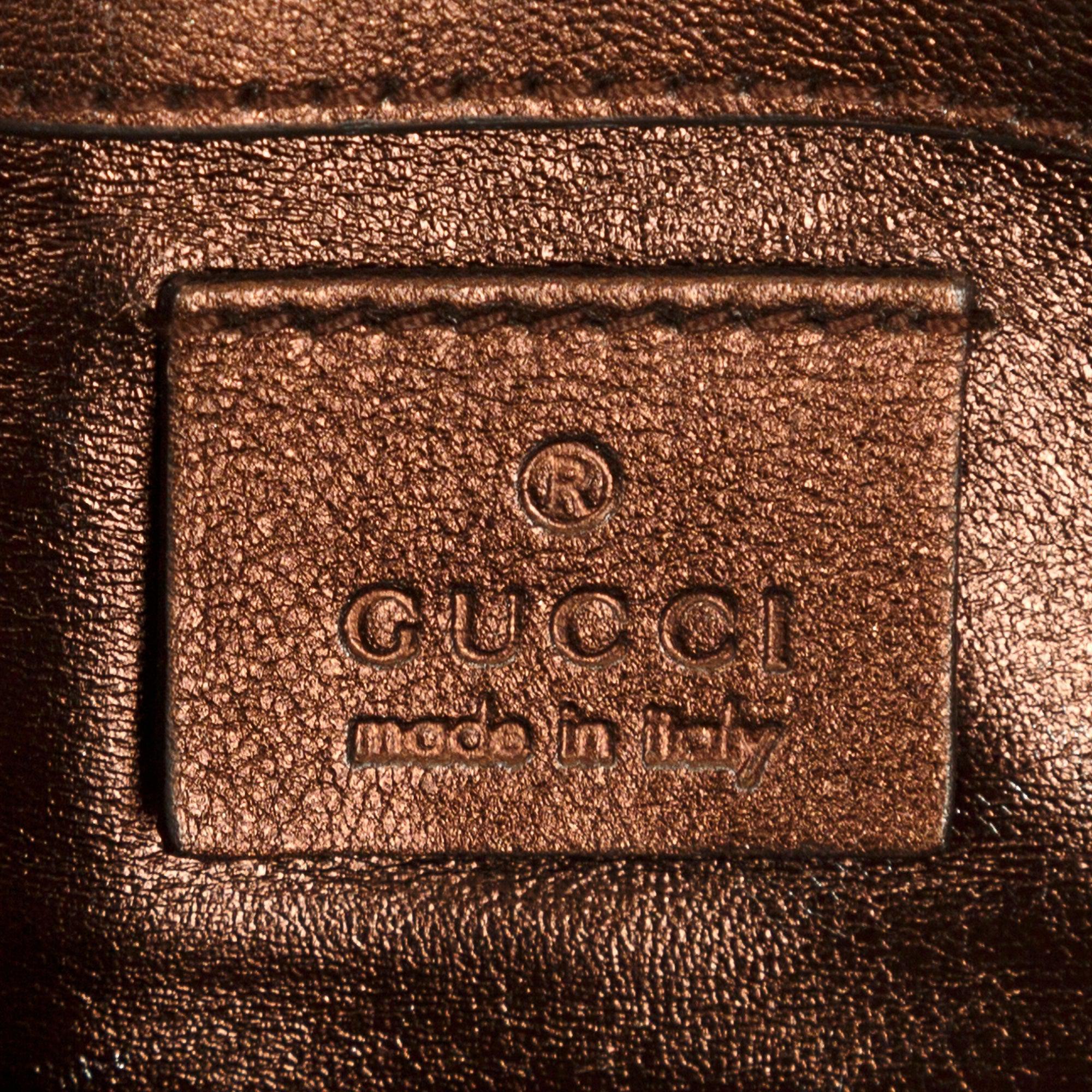 Gucci Python Bow Clutch