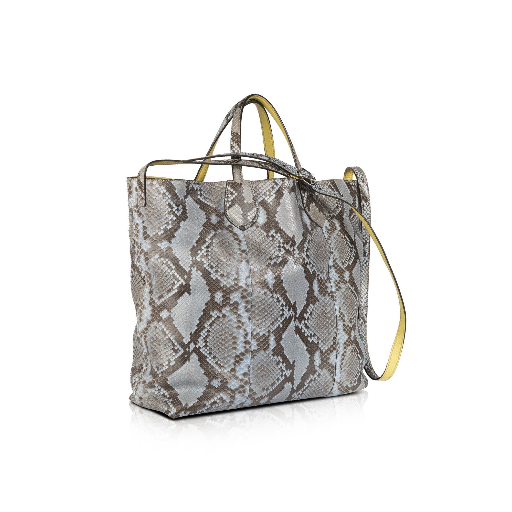 Gucci Python Ramble Reversible Tote