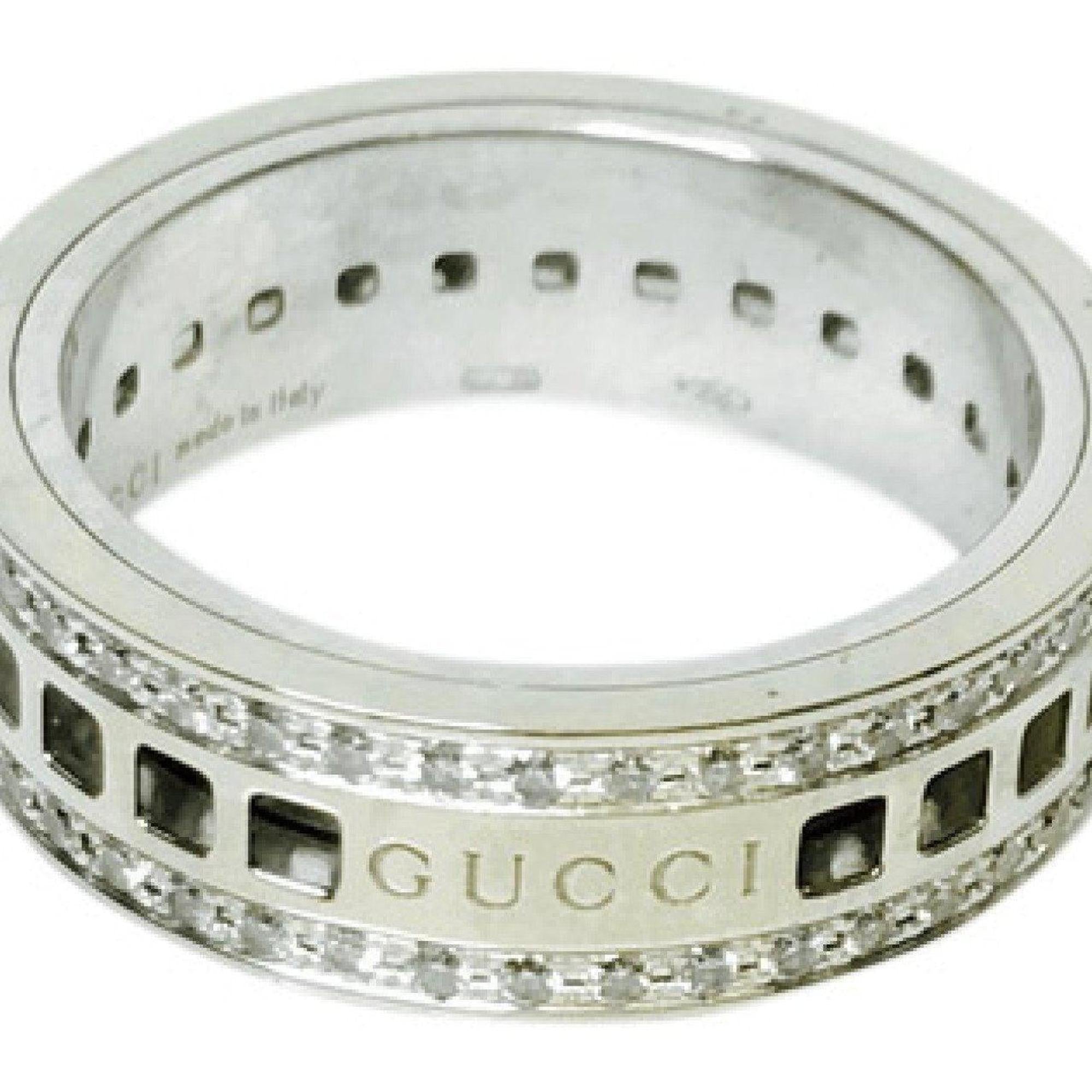 Gucci Rotating Diamond Band Ring
