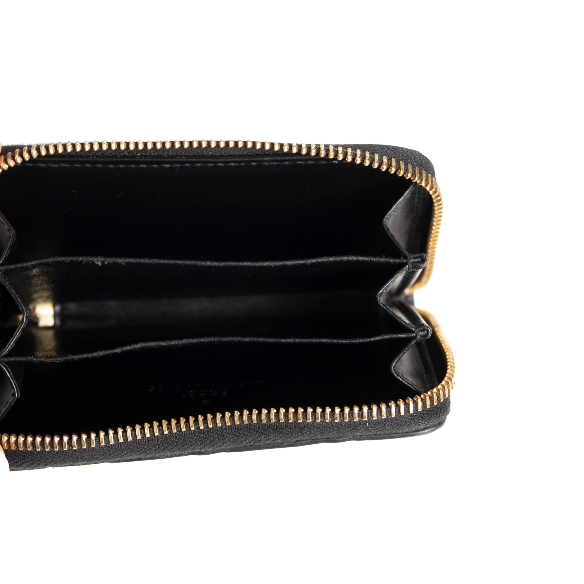 Gucci Signature Leather Card Case w/ Box