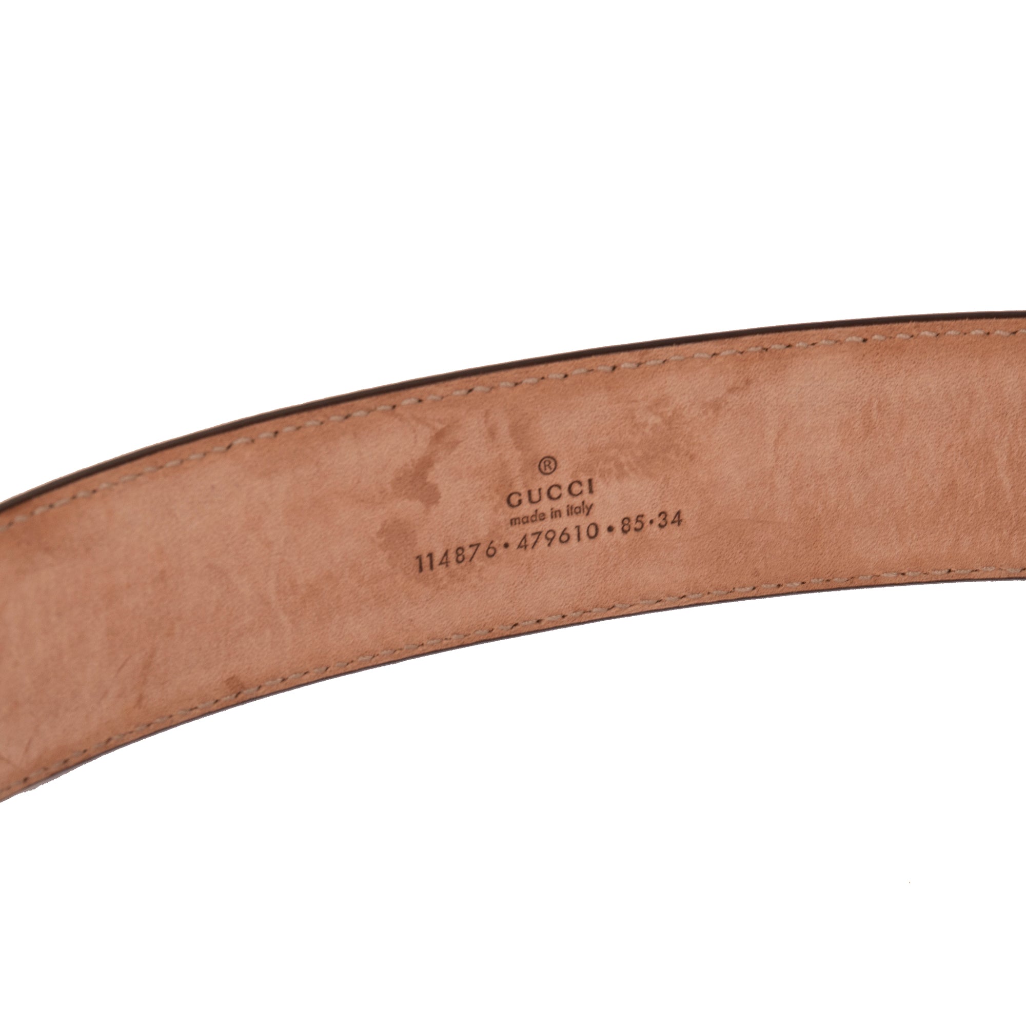 Gucci Signature Leather Interlocking G Belt