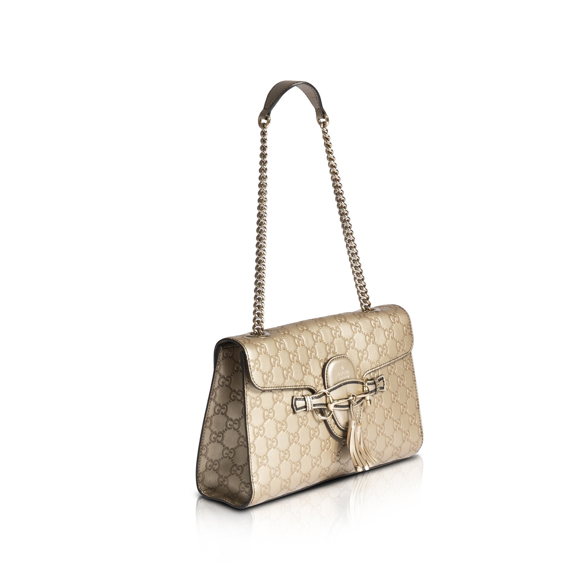 Gucci Signature Medium Emily Chain Shoulder Bag