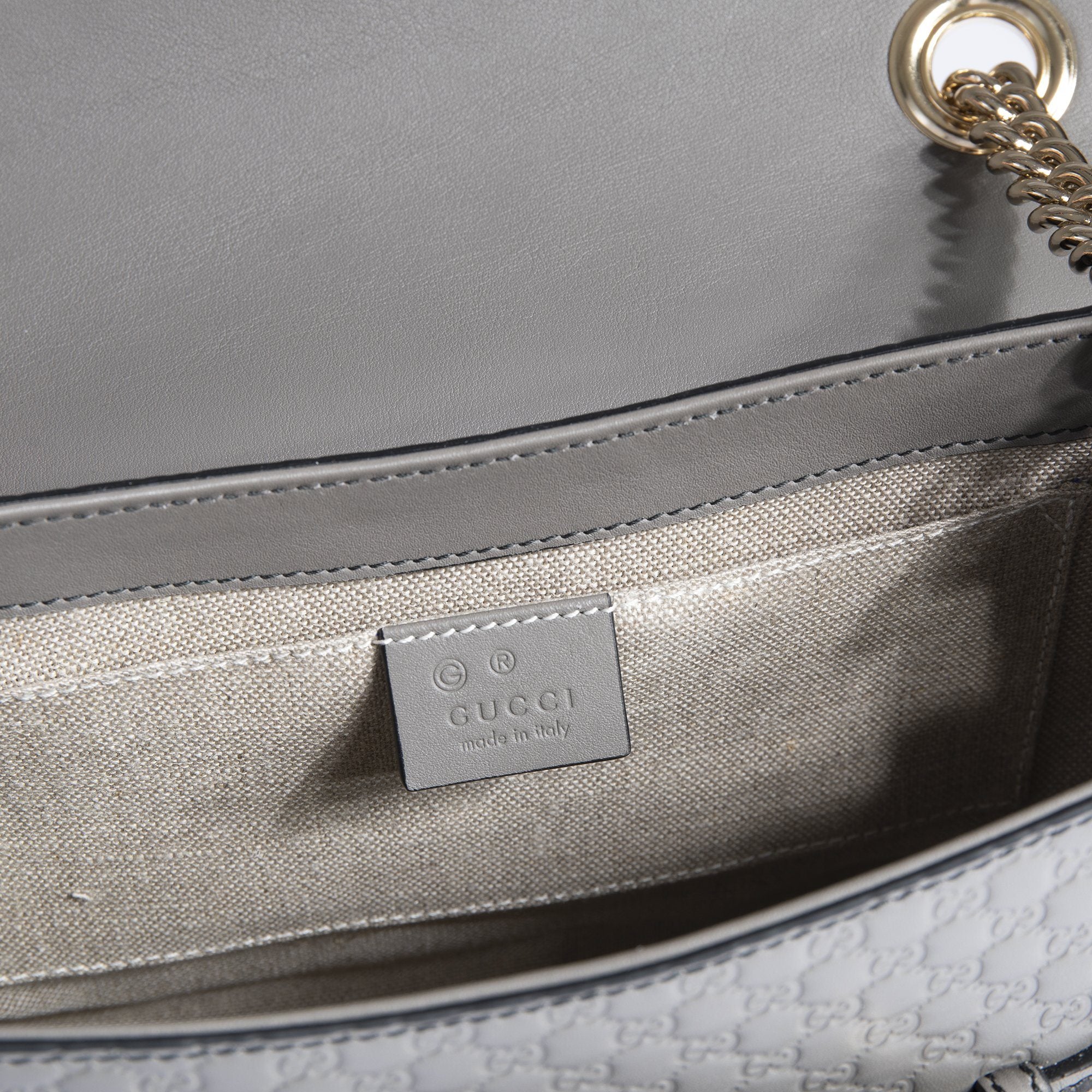 Gucci Signature Medium Emily Chain Shoulder Bag