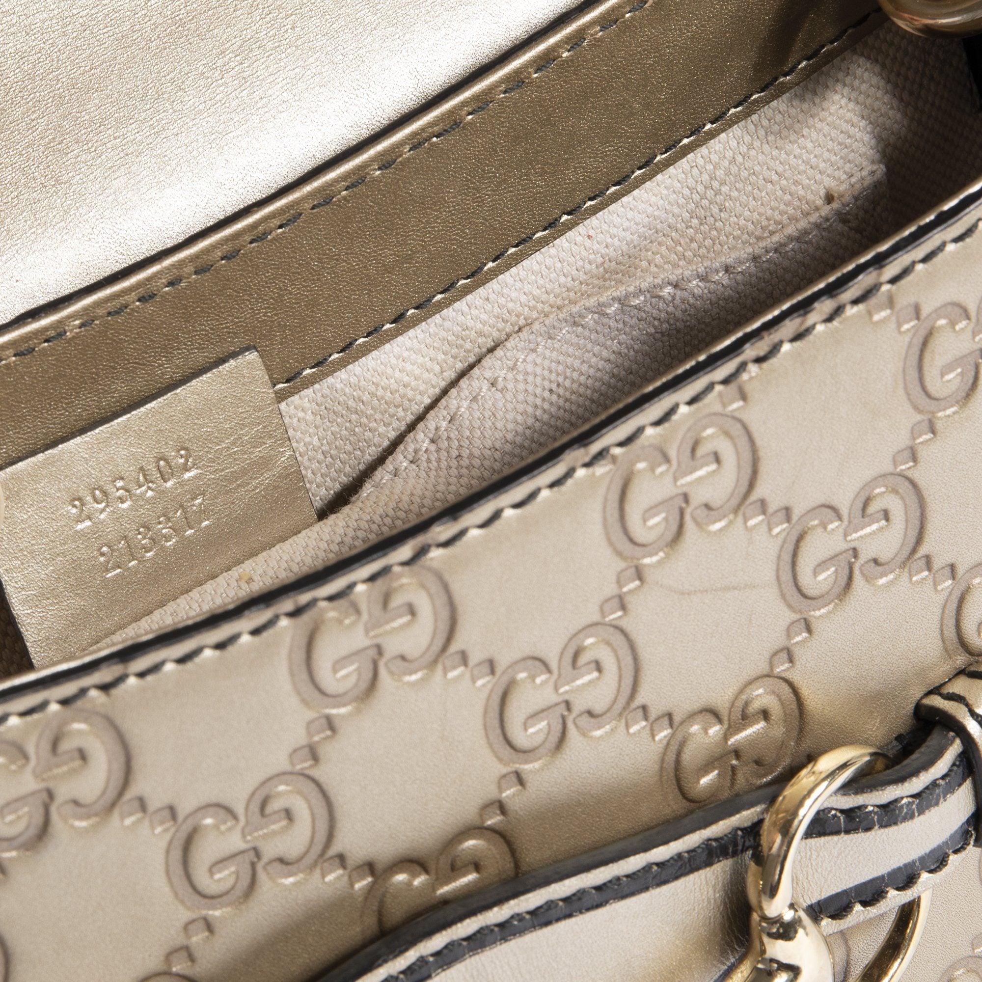 Gucci Signature Medium Emily Chain Shoulder Bag