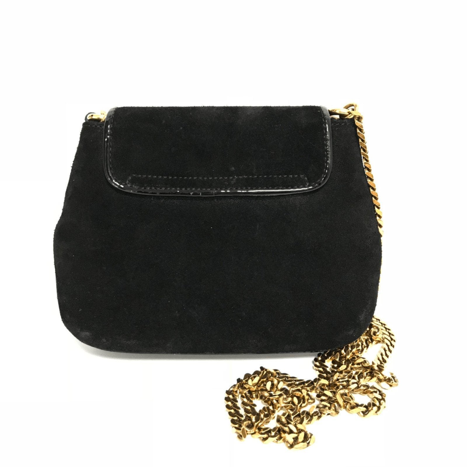 Gucci Small 1973 Black Suede Shoulder Bag