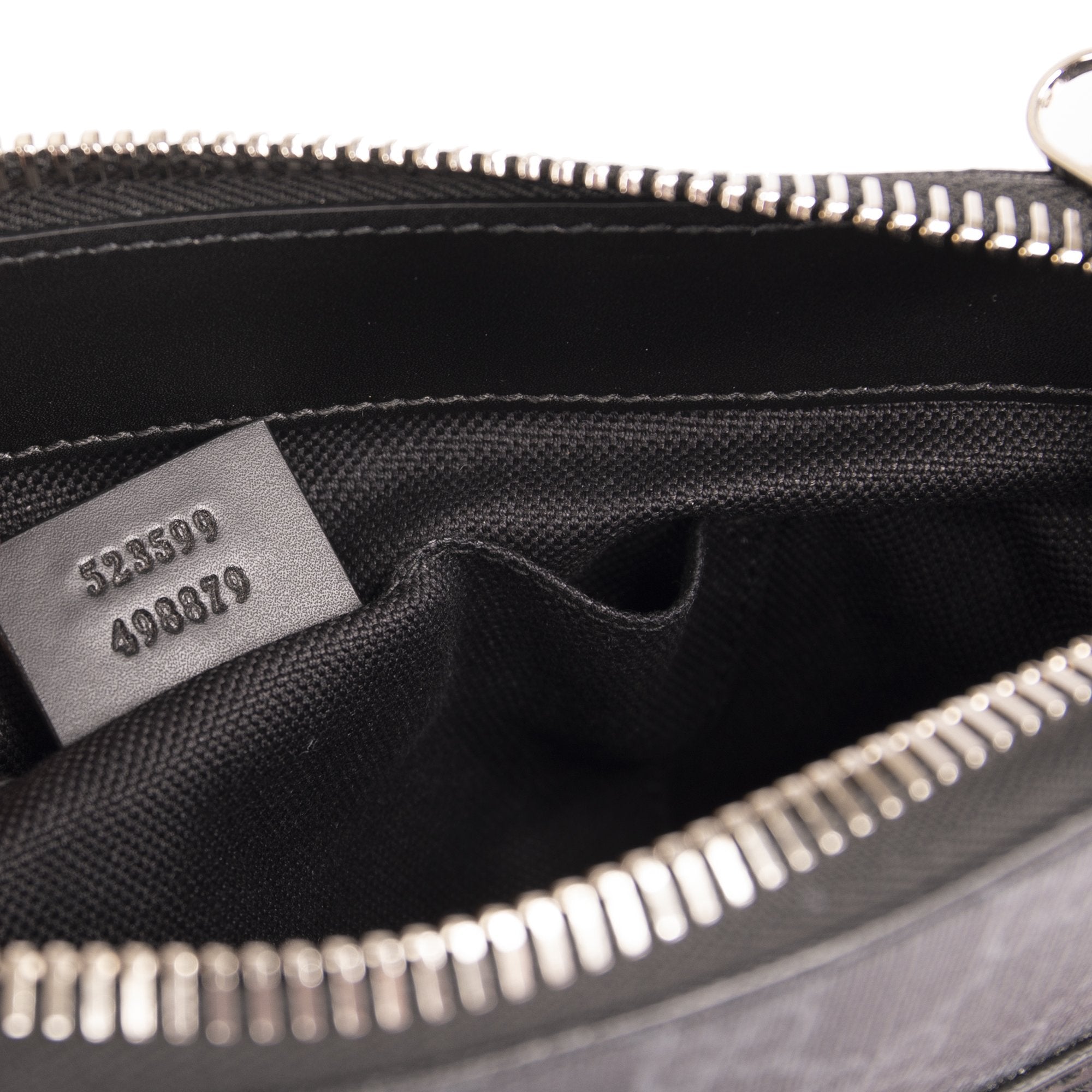 Gucci Small Black GG Supreme Messenger Bag w/ Box