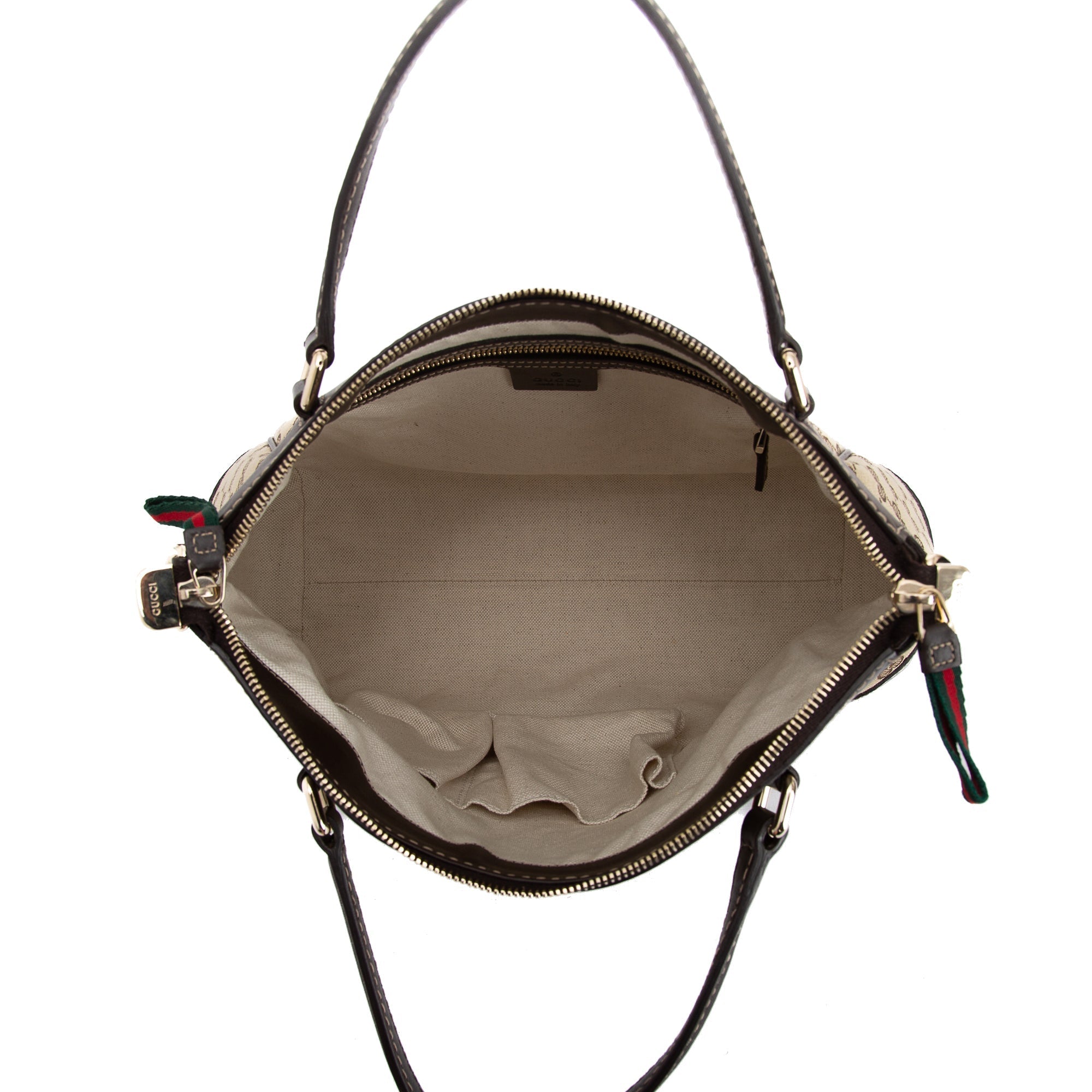 Gucci Small GG Canvas Mayfair Convertible Tote w/ Strap