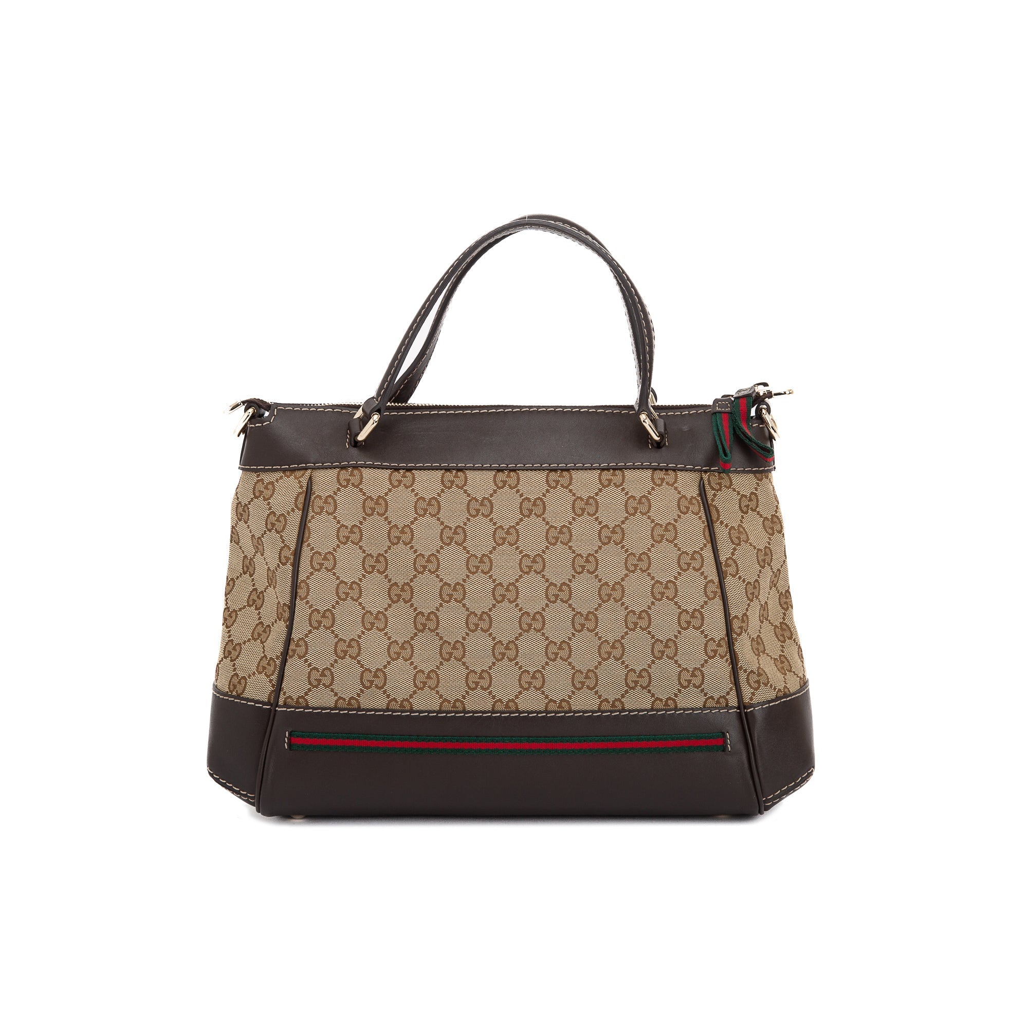 Gucci Small GG Canvas Mayfair Convertible Tote w/ Strap