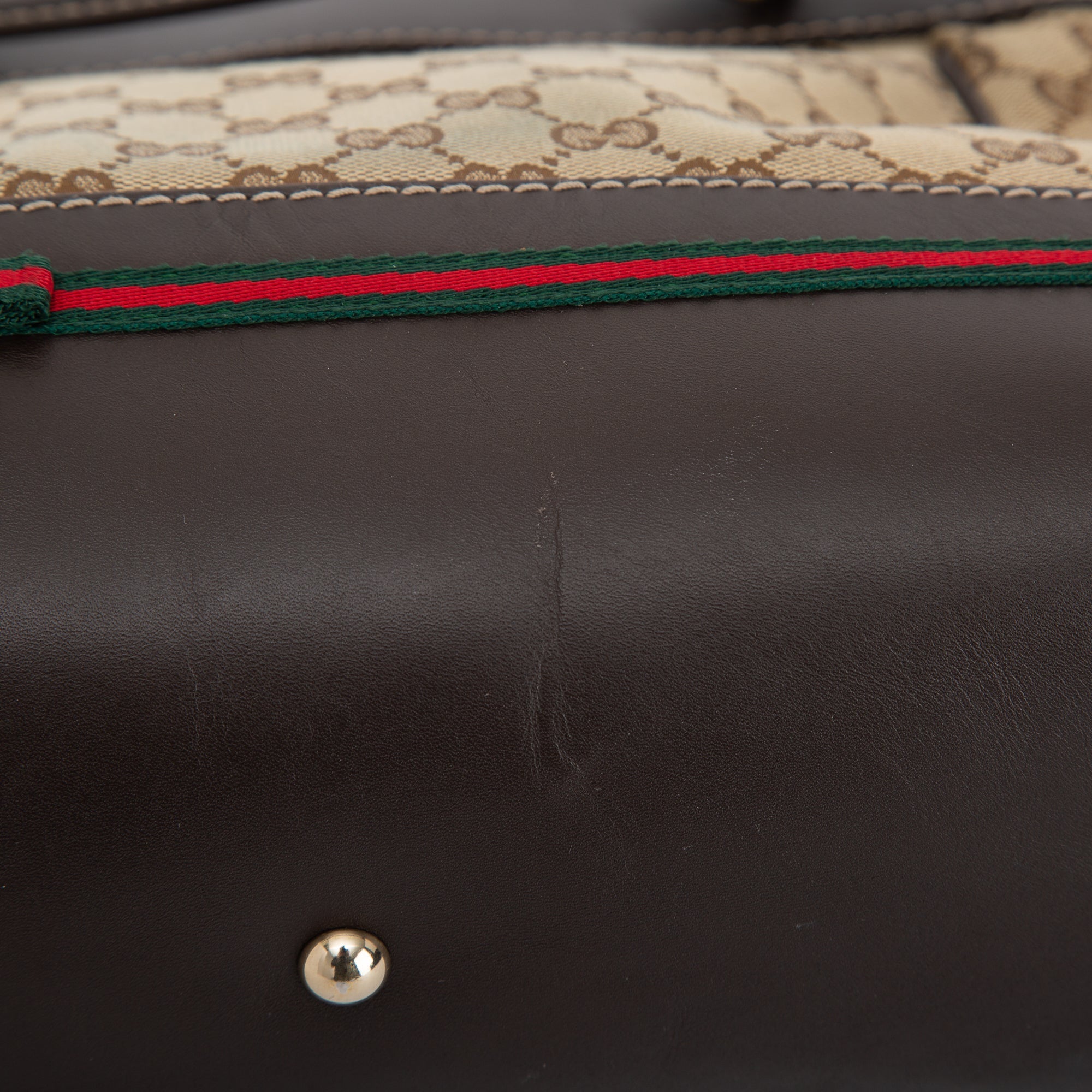 Gucci Small GG Canvas Mayfair Convertible Tote w/ Strap