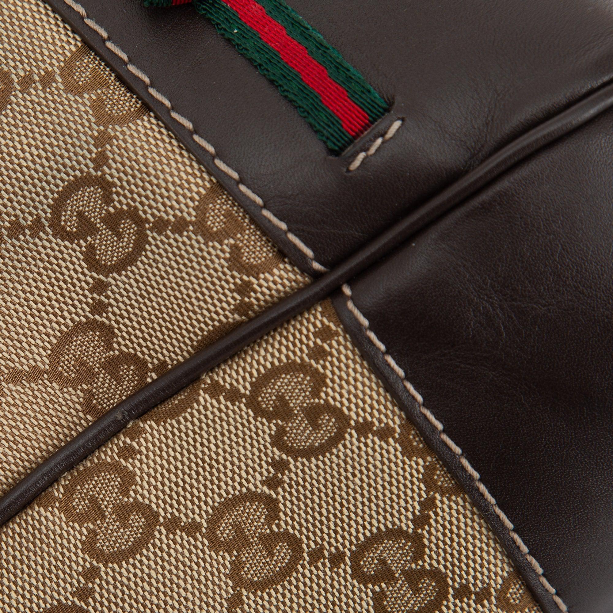 Gucci Small GG Canvas Mayfair Convertible Tote w/ Strap