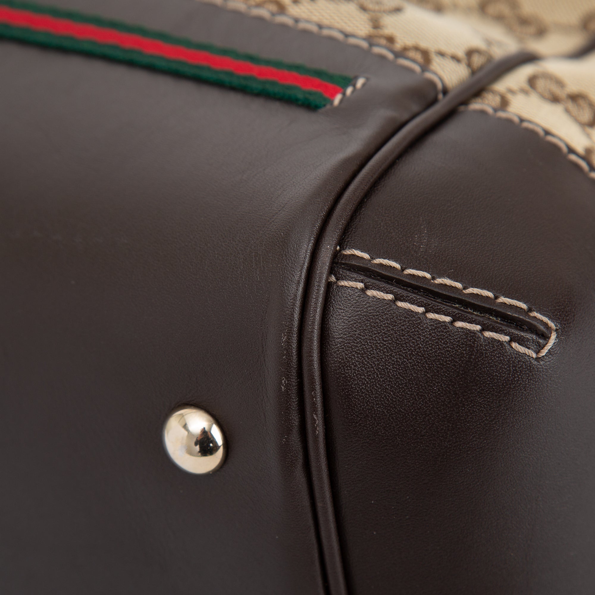 Gucci Small GG Canvas Mayfair Convertible Tote w/ Strap