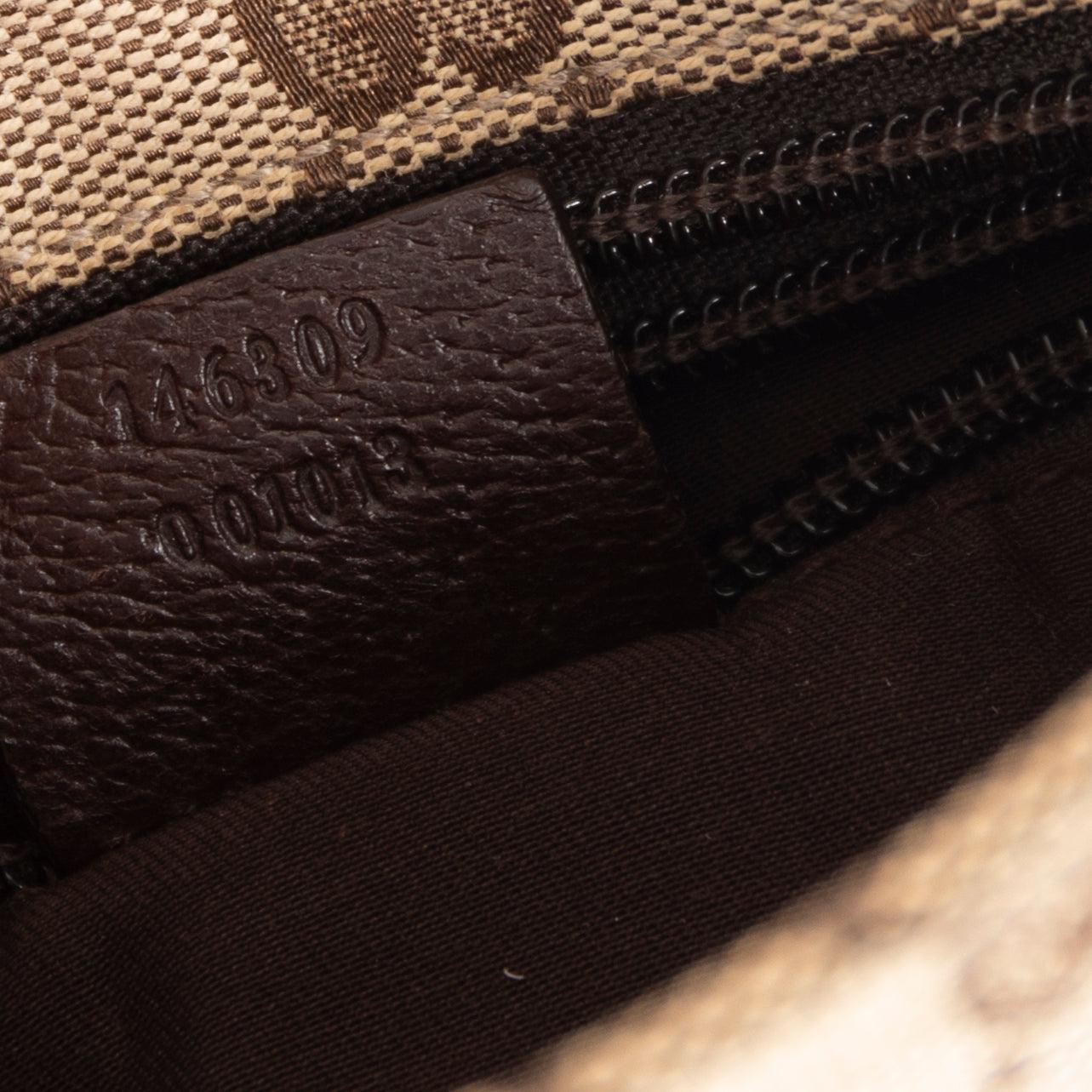 Gucci Small GG Canvas Web Crossbody Bag